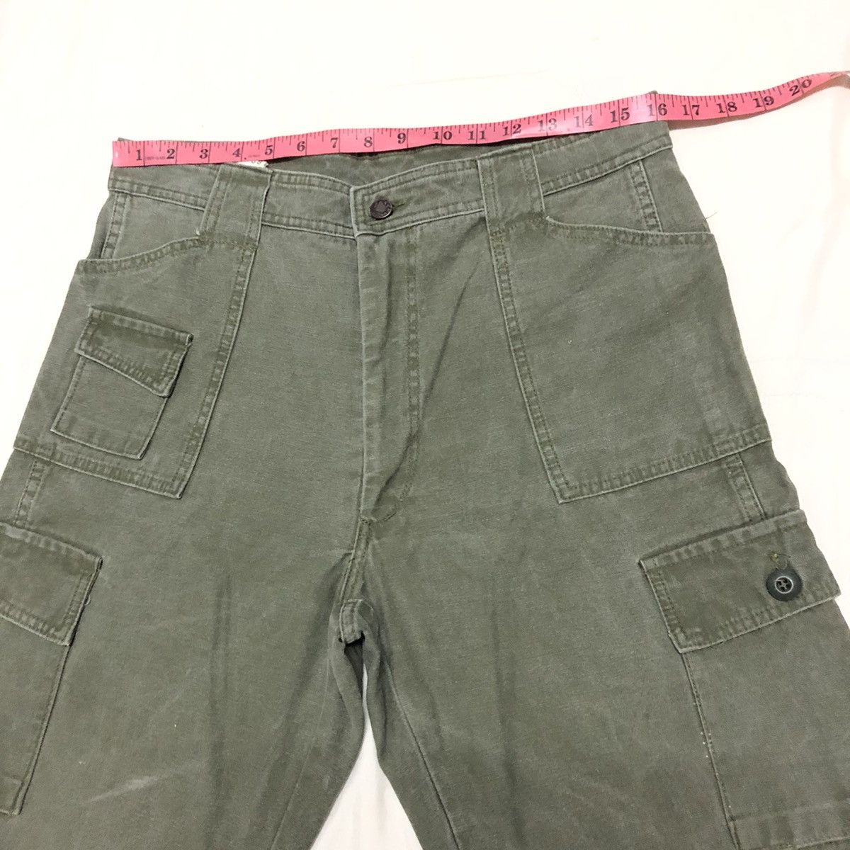 Japanese Brand Capitan Japan Military Cargo Cropped Pant Size US 32 / EU 48 - 6 Thumbnail