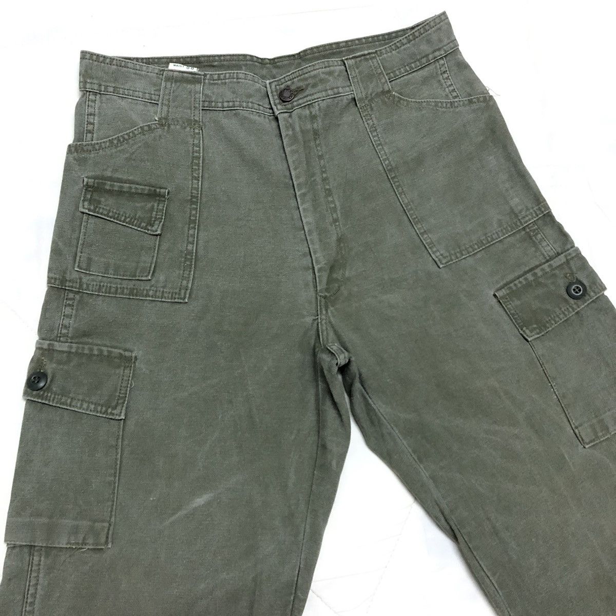 Japanese Brand Capitan Japan Military Cargo Cropped Pant Size US 32 / EU 48 - 5 Thumbnail