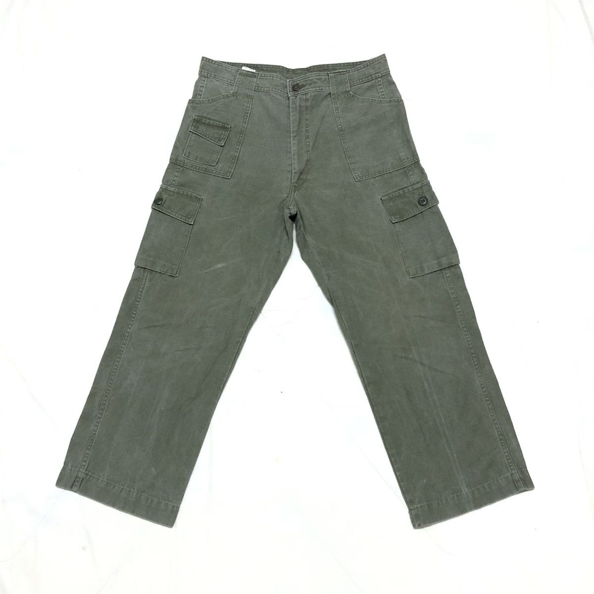 Japanese Brand Capitan Japan Military Cargo Cropped Pant Size US 32 / EU 48 - 1 Thumbnail