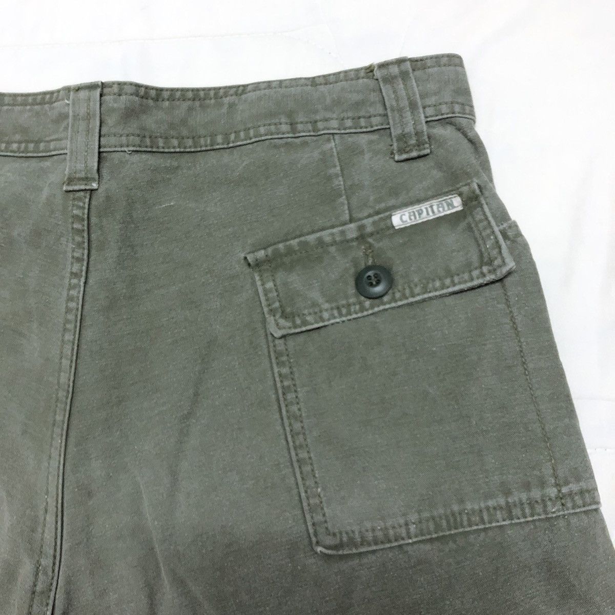 Japanese Brand Capitan Japan Military Cargo Cropped Pant Size US 32 / EU 48 - 12 Thumbnail