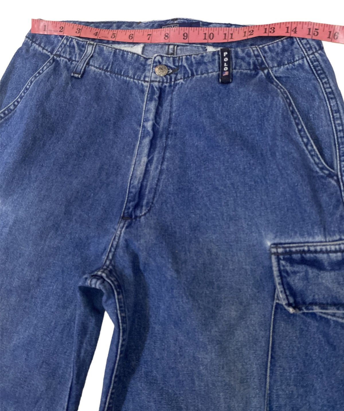 Vintage Vintage Polo Jeans RL Cargo Pant 90s Size US 30 / EU 46 - 4 Thumbnail