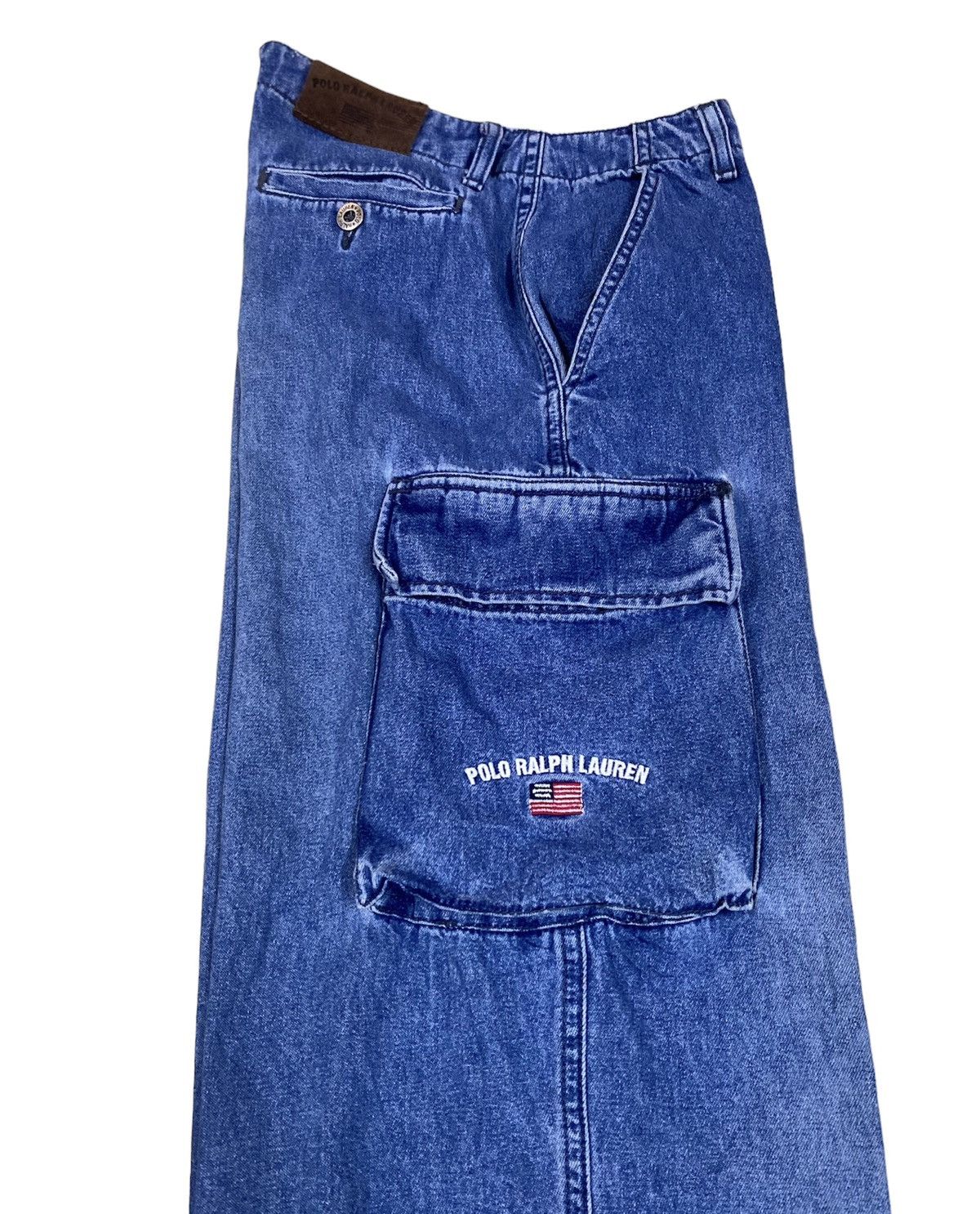 Vintage Vintage Polo Jeans RL Cargo Pant 90s Size US 30 / EU 46 - 12 Thumbnail
