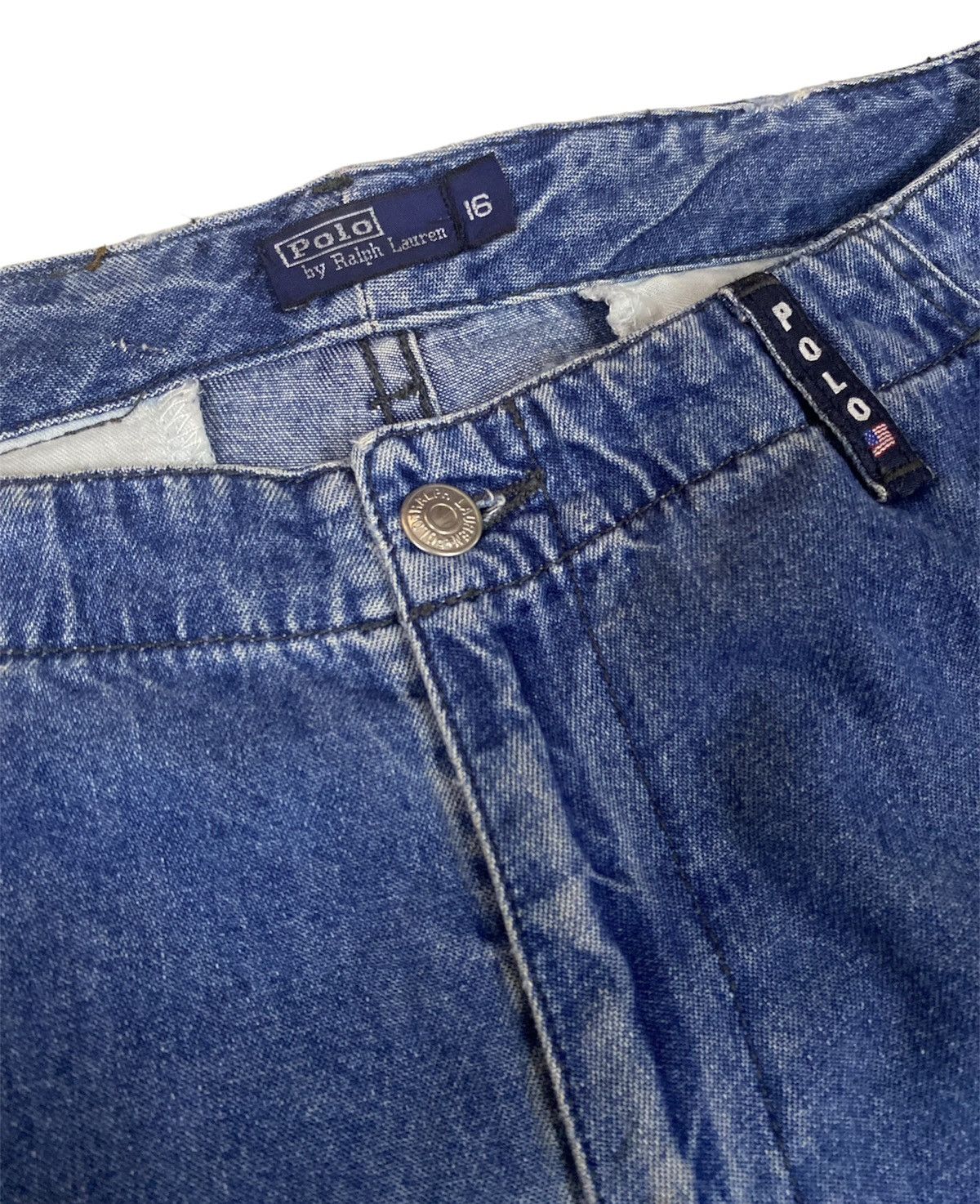Vintage Vintage Polo Jeans RL Cargo Pant 90s Size US 30 / EU 46 - 2 Thumbnail