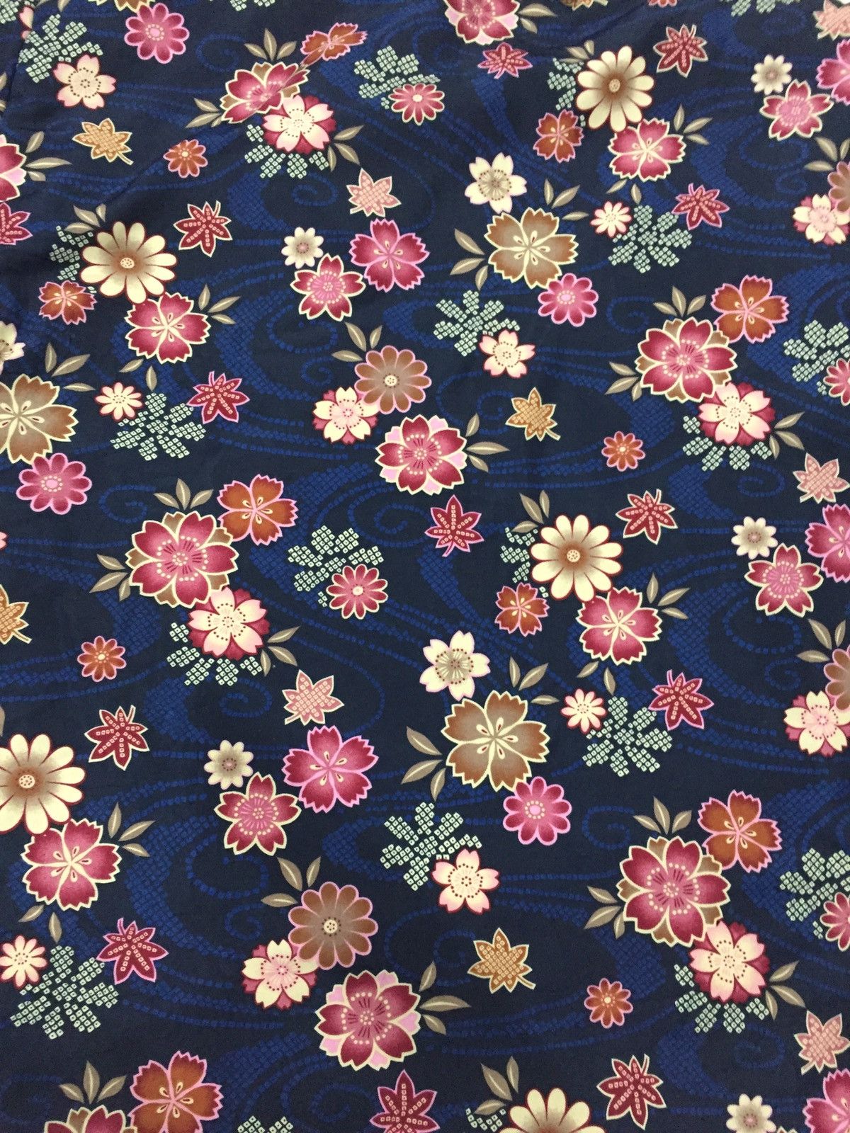 Japanese Brand Japanese Traditional Hanten Geisha Overprint Kimono Japan Size US XL / EU 56 / 4 - 8 Thumbnail