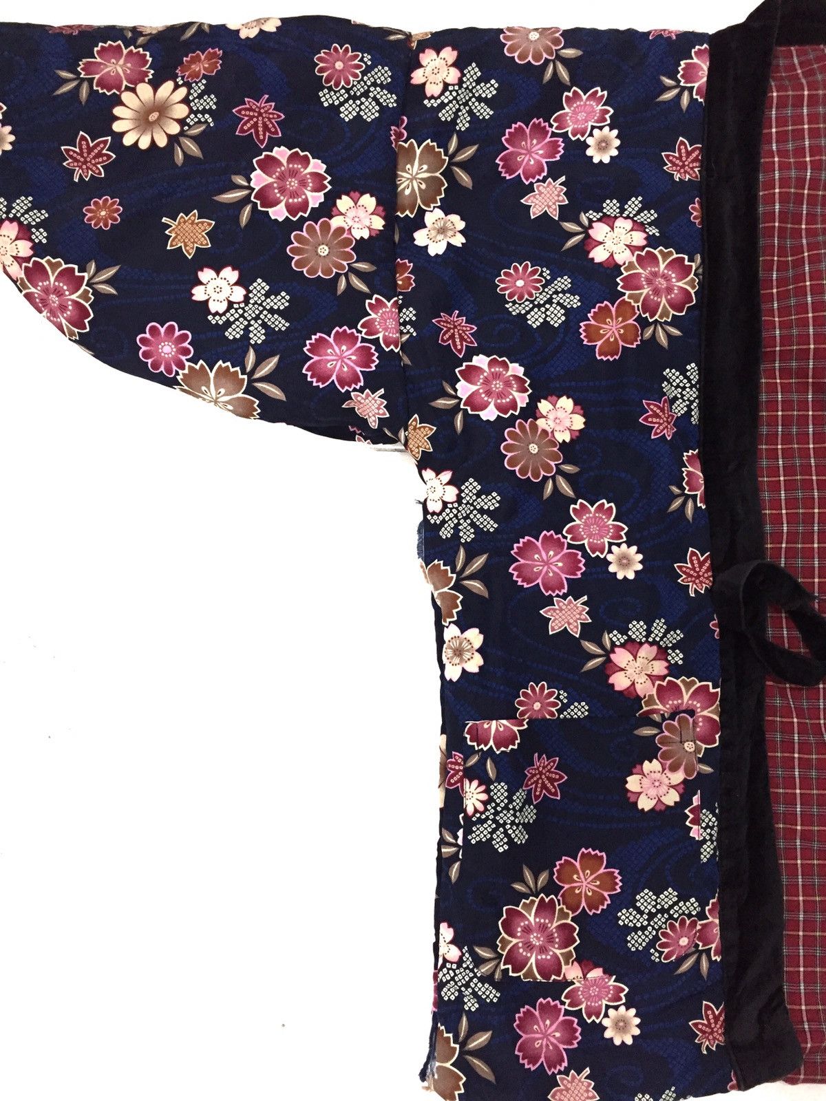 Japanese Brand Japanese Traditional Hanten Geisha Overprint Kimono Japan Size US XL / EU 56 / 4 - 6 Thumbnail