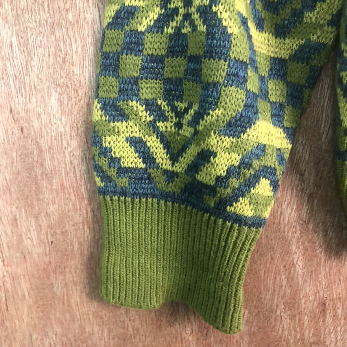 Homespun Knitwear DLL Bir's Eye View Multicolor shag art Knitwear #c164 Size US M / EU 48-50 / 2 - 6 Thumbnail
