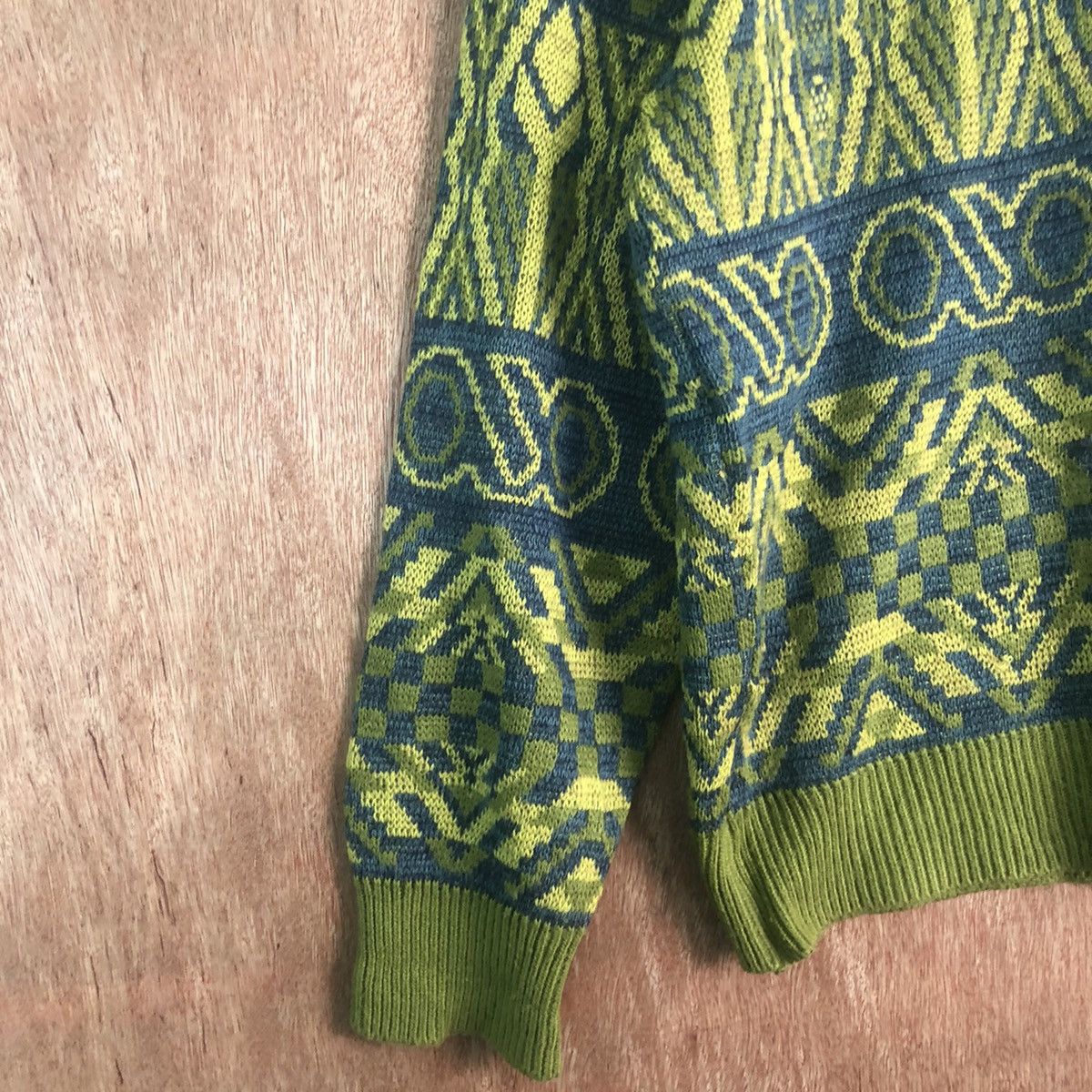 Homespun Knitwear DLL Bir's Eye View Multicolor shag art Knitwear #c164 Size US M / EU 48-50 / 2 - 7 Thumbnail