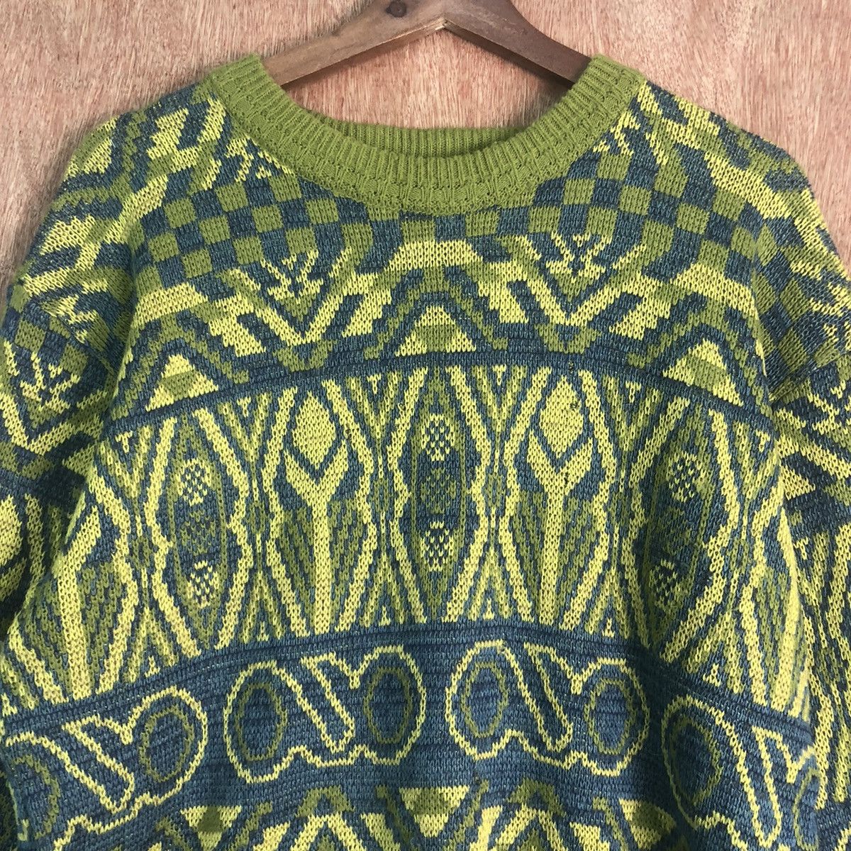 Homespun Knitwear DLL Bir's Eye View Multicolor shag art Knitwear #c164 Size US M / EU 48-50 / 2 - 8 Thumbnail