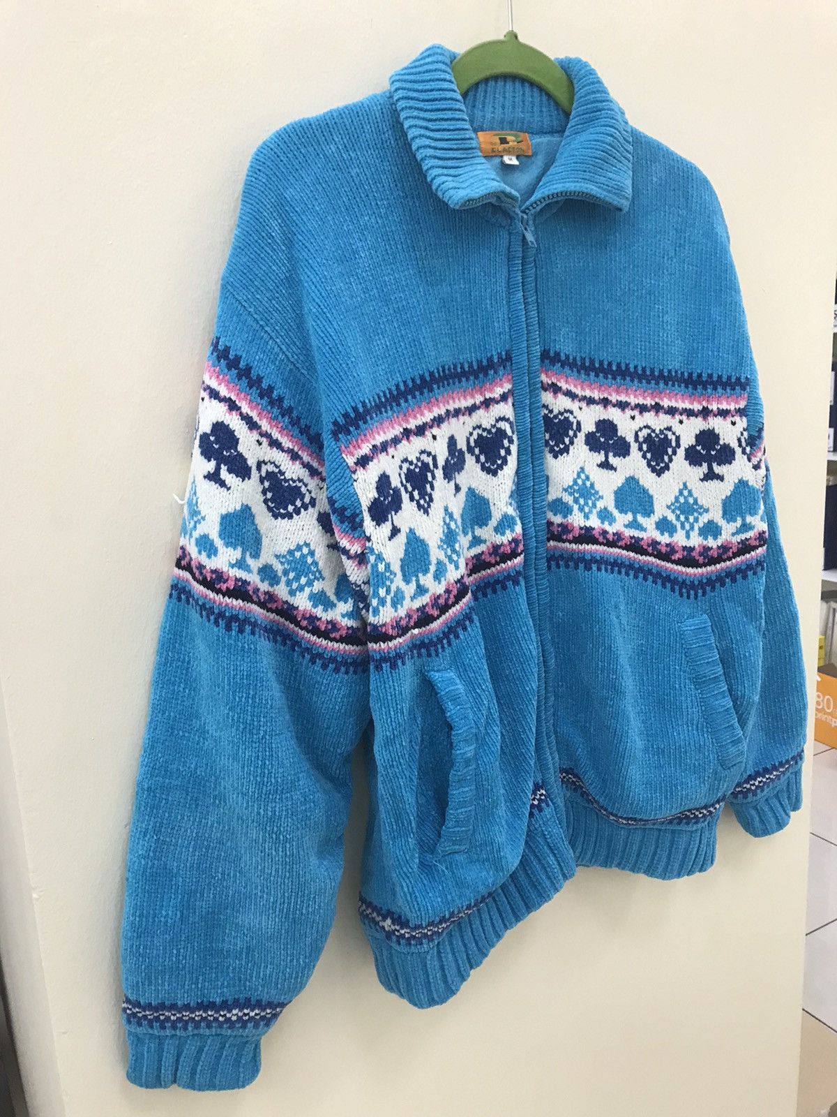 Japanese Brand Clacton Knit Zipper Sweater Size US M / EU 48-50 / 2 - 5 Thumbnail