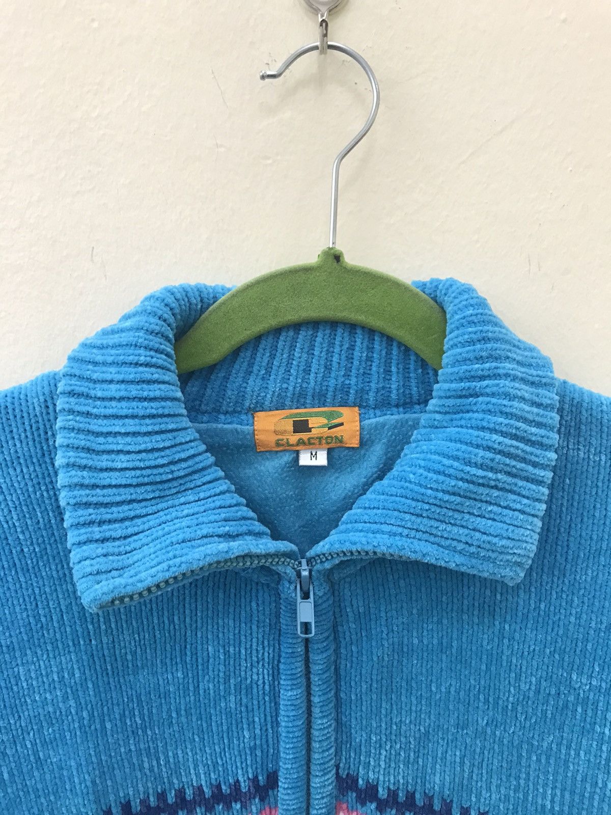 Japanese Brand Clacton Knit Zipper Sweater Size US M / EU 48-50 / 2 - 4 Thumbnail