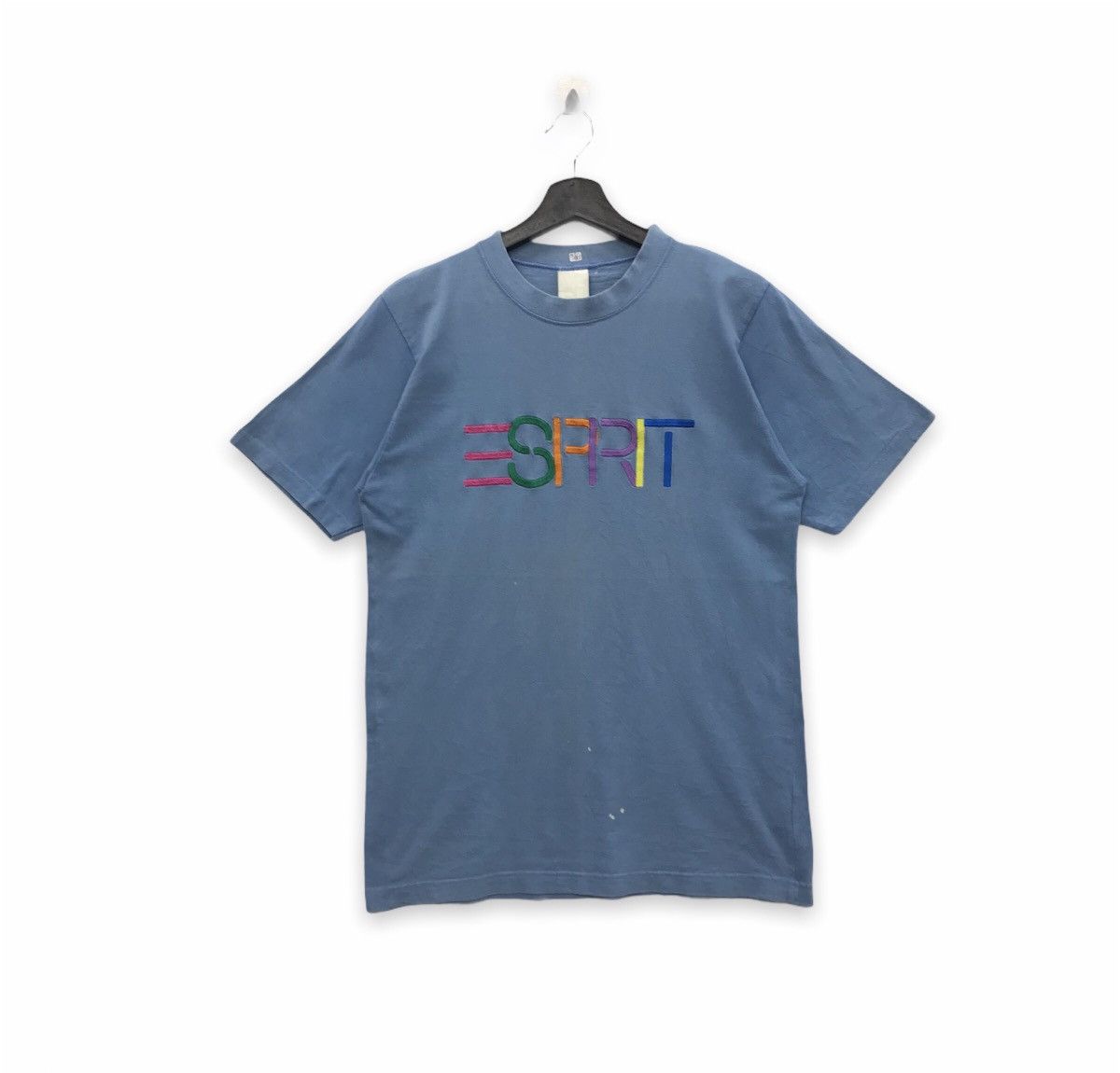 Esprit × Vintage Rare!! Vintage Esprit Spell Out Embroidery Tee Size US M / EU 48-50 / 2 - 1 Thumbnail