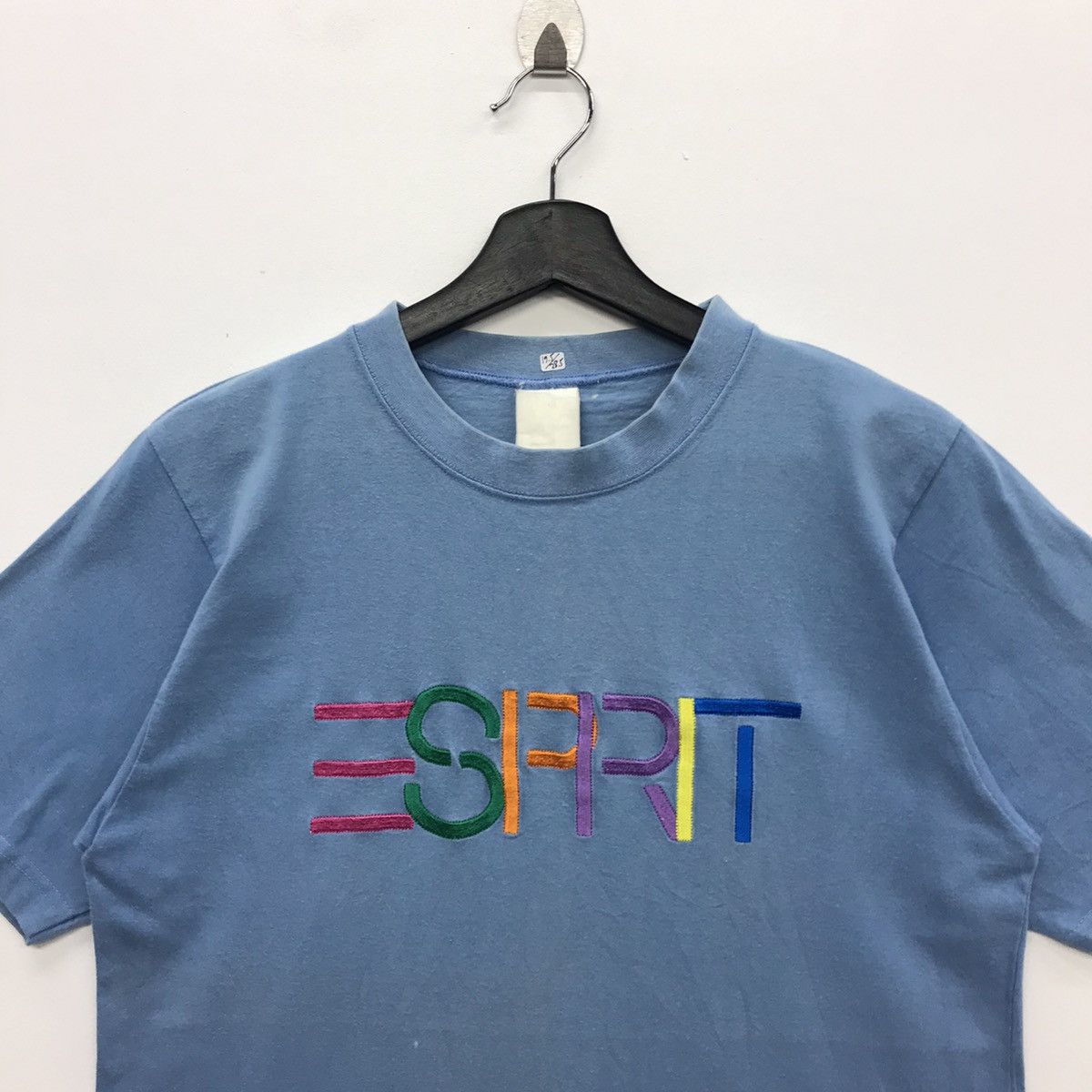 Esprit × Vintage Rare!! Vintage Esprit Spell Out Embroidery Tee Size US M / EU 48-50 / 2 - 2 Thumbnail