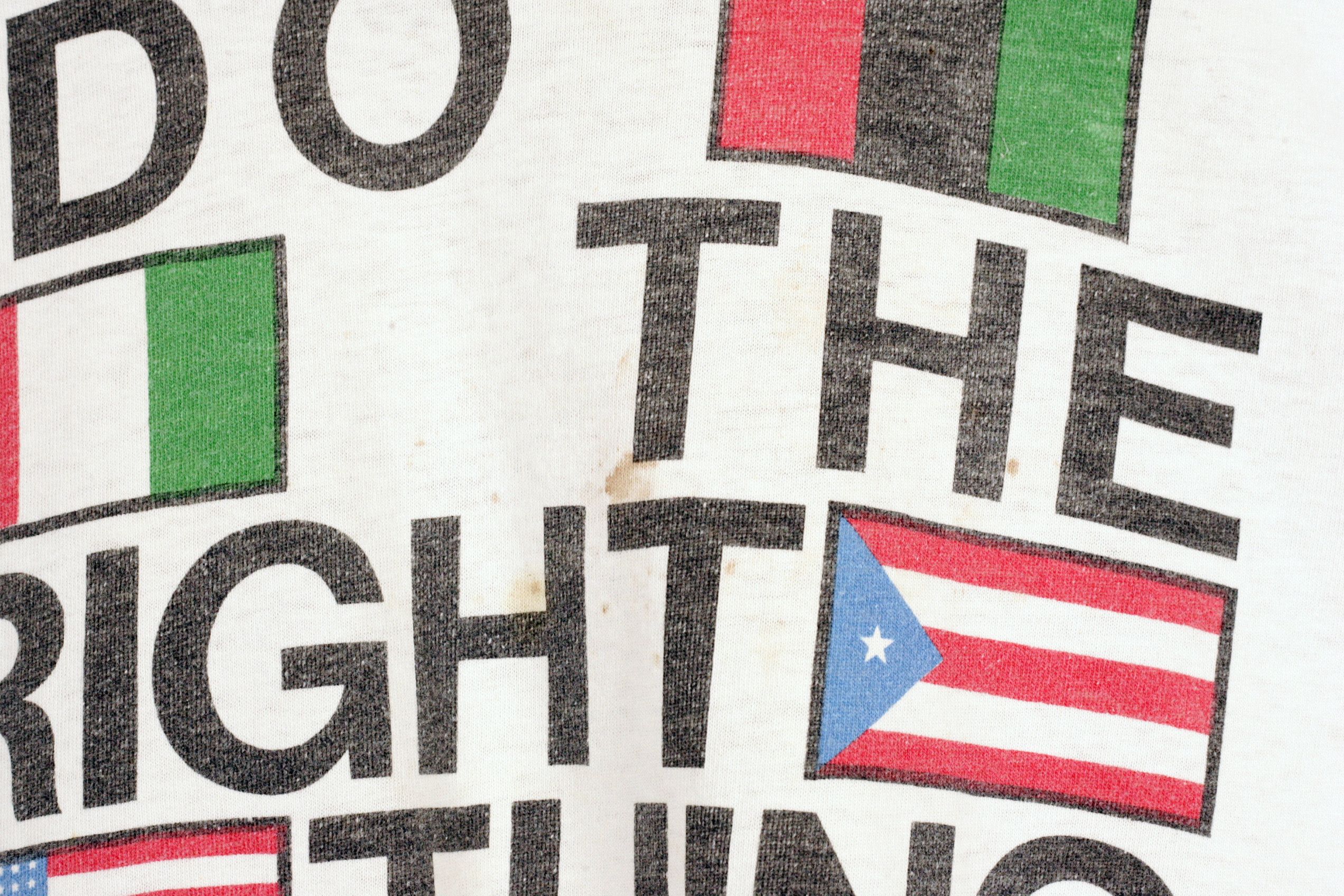 Fruit Of The Loom × Vintage Spike Lee Autographed Promo Tee Do The Right Thing Movie Size US L / EU 52-54 / 3 - 5 Thumbnail