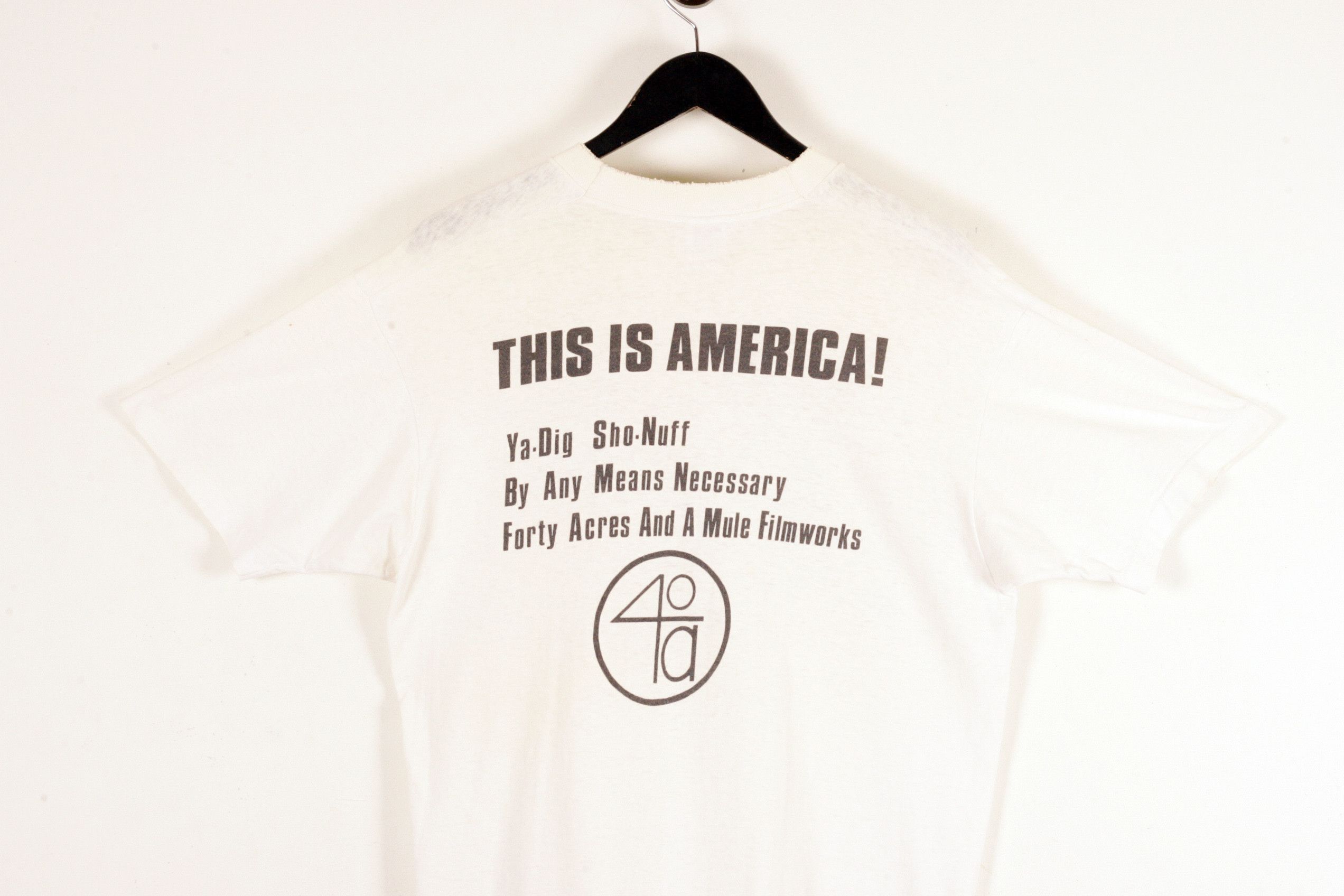 Fruit Of The Loom × Vintage Spike Lee Autographed Promo Tee Do The Right Thing Movie Size US L / EU 52-54 / 3 - 12 Thumbnail