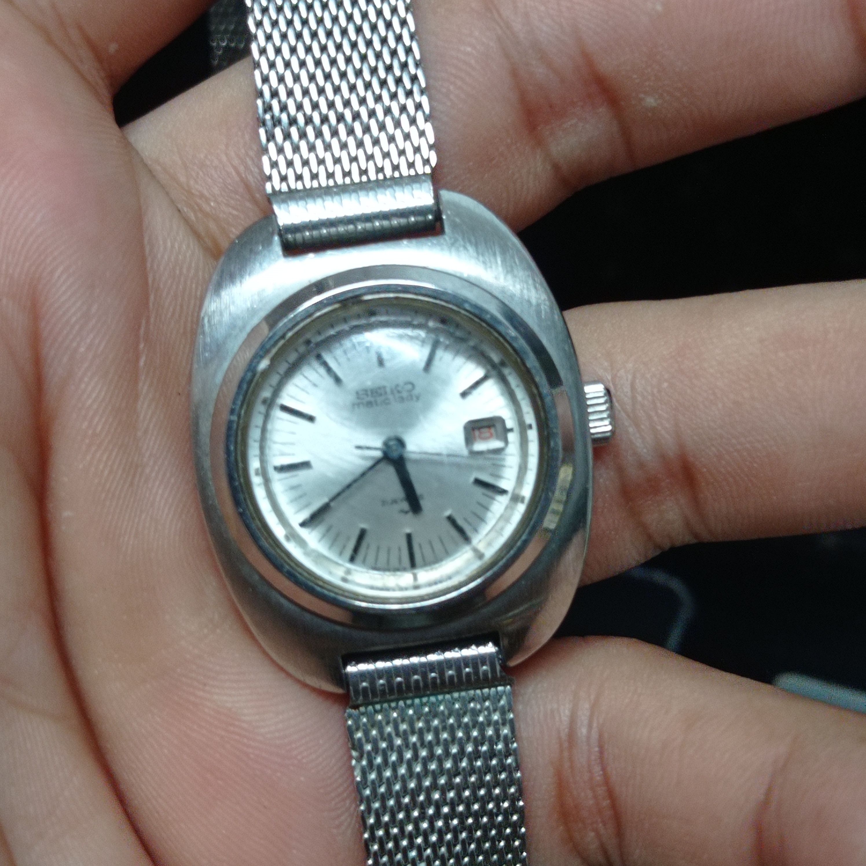 Japanese Brand × Seiko Vintage Ladies Watch SEIKO MATIC LADY Hand winding engine Size ONE SIZE - 2 Thumbnail
