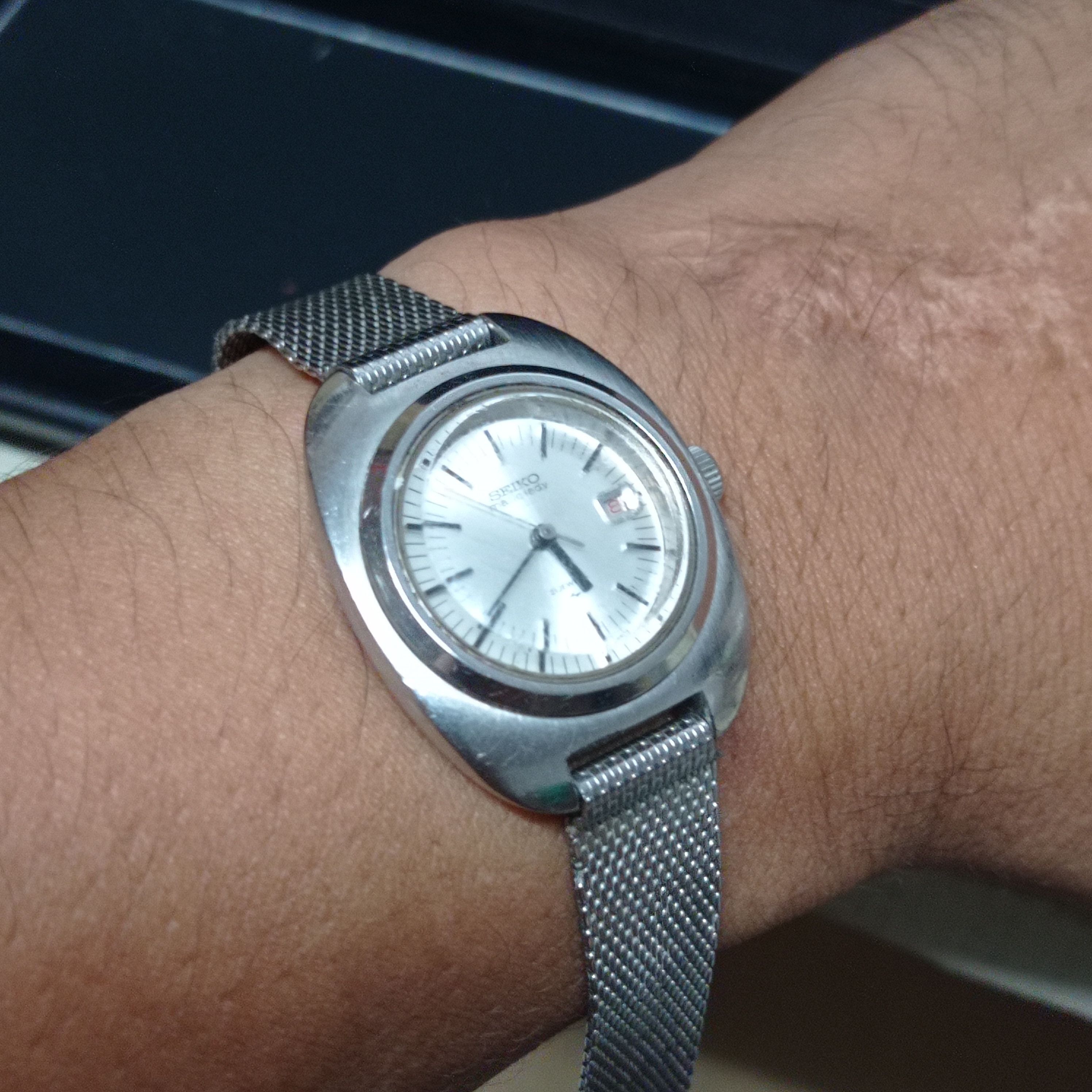 Japanese Brand × Seiko Vintage Ladies Watch SEIKO MATIC LADY Hand winding engine Size ONE SIZE - 14 Thumbnail