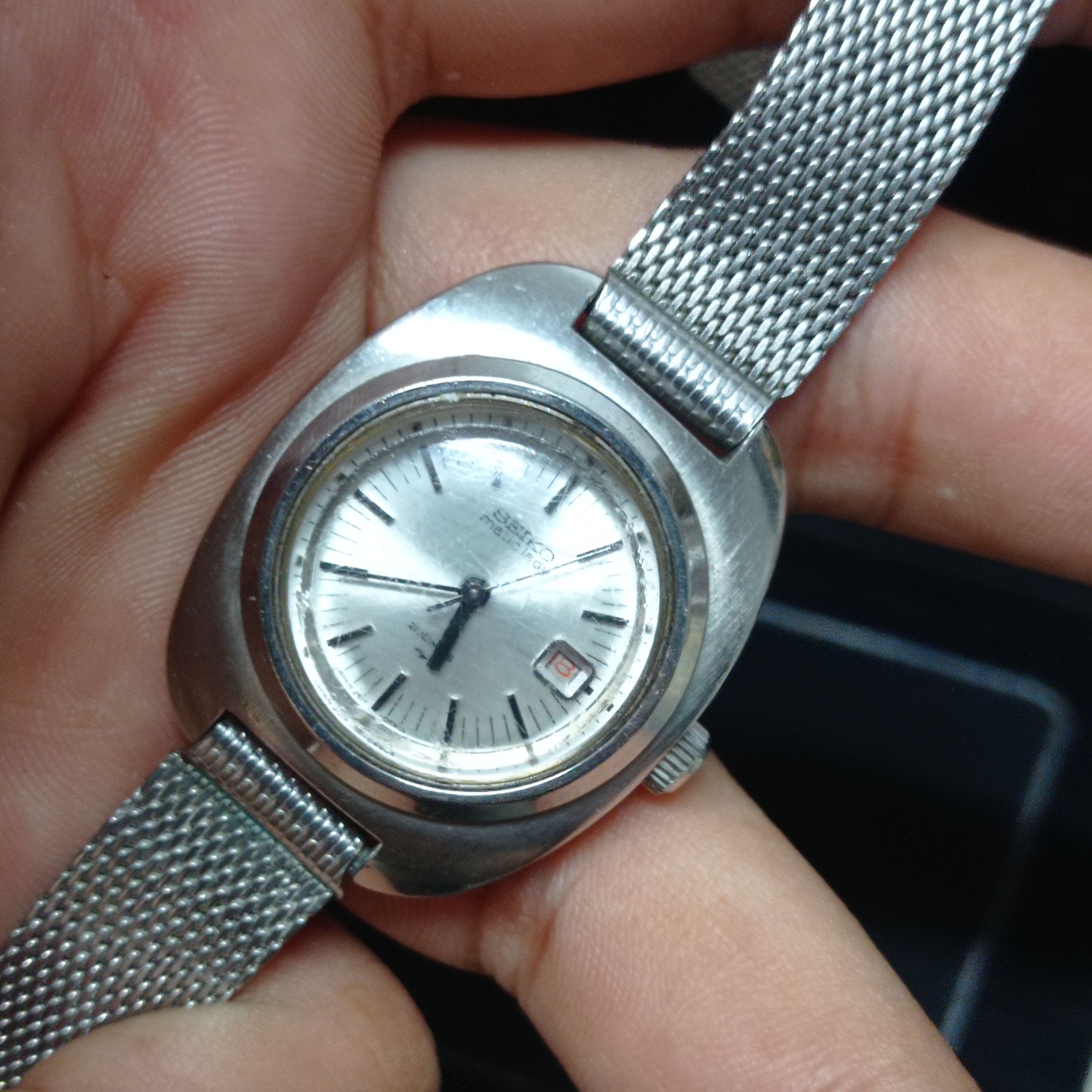 Japanese Brand × Seiko Vintage Ladies Watch SEIKO MATIC LADY Hand winding engine Size ONE SIZE - 5 Thumbnail