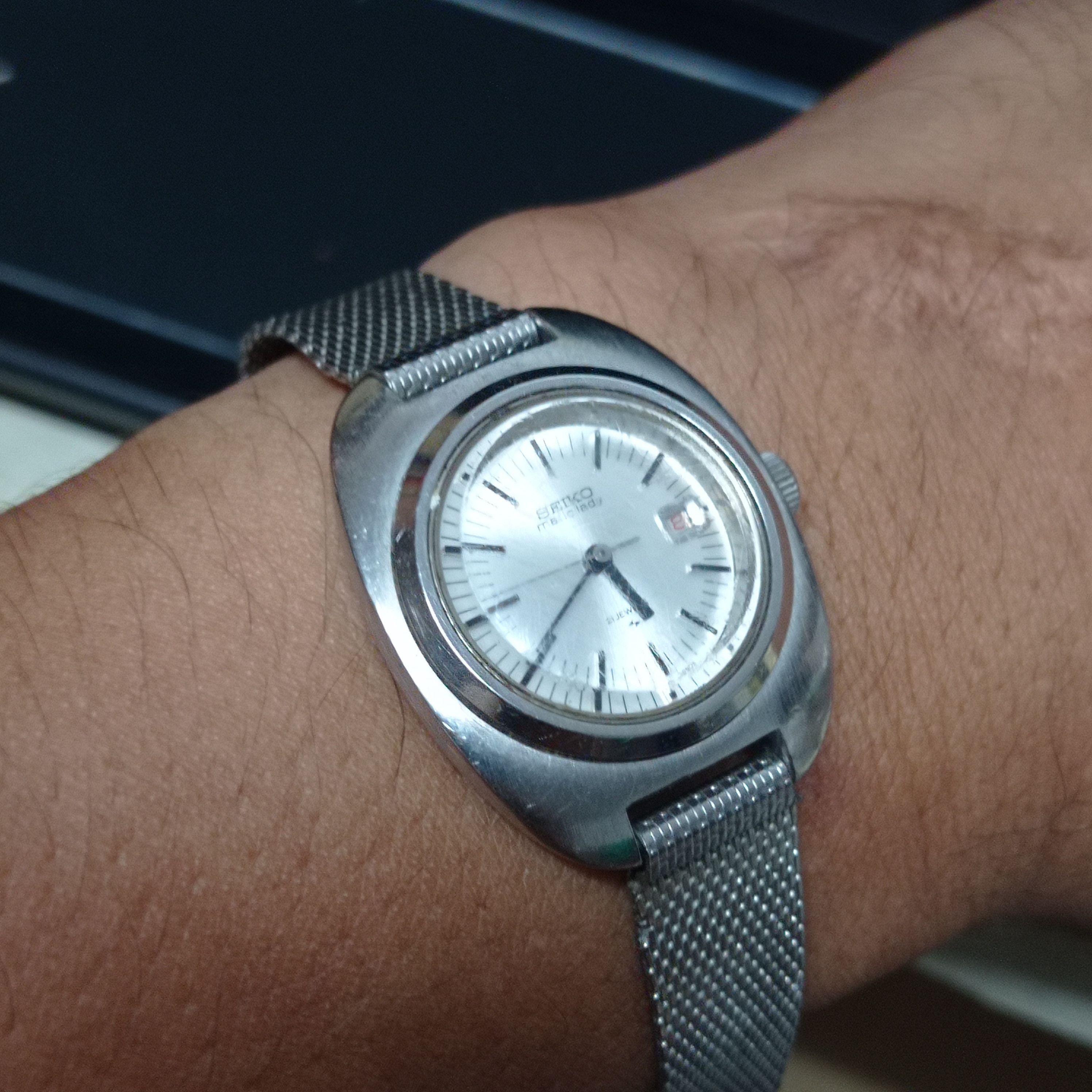 Japanese Brand × Seiko Vintage Ladies Watch SEIKO MATIC LADY Hand winding engine Size ONE SIZE - 1 Thumbnail