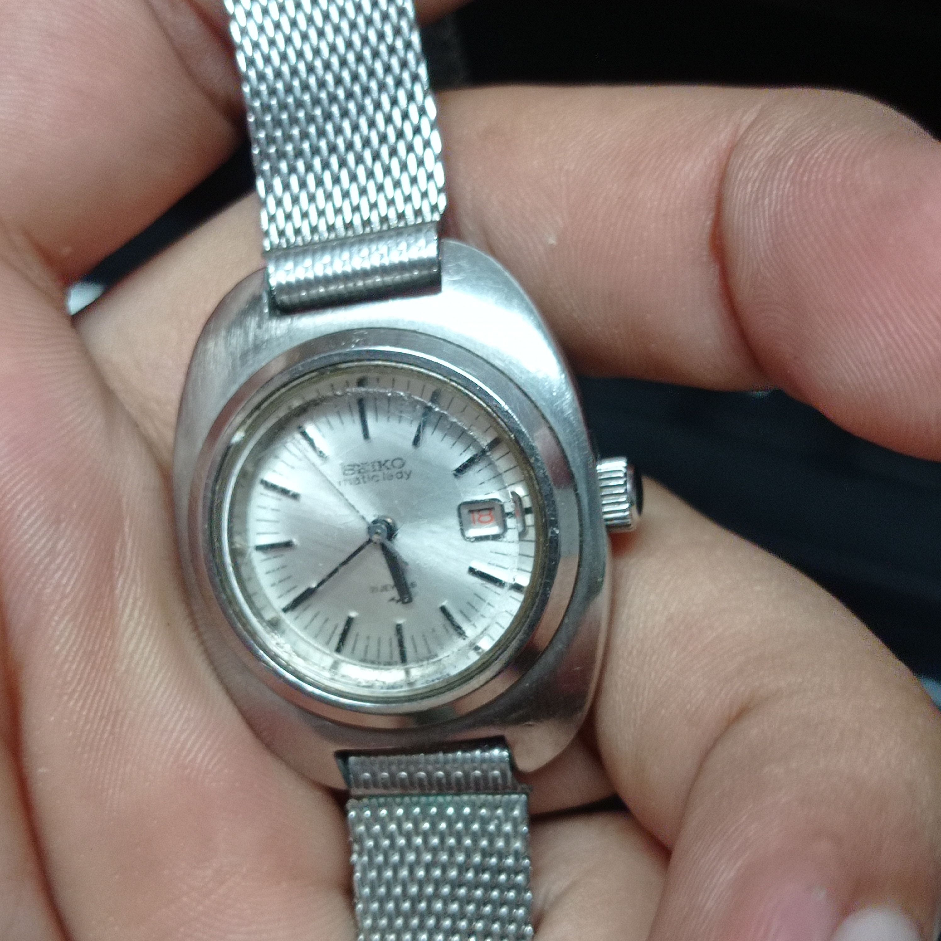 Japanese Brand × Seiko Vintage Ladies Watch SEIKO MATIC LADY Hand winding engine Size ONE SIZE - 3 Thumbnail