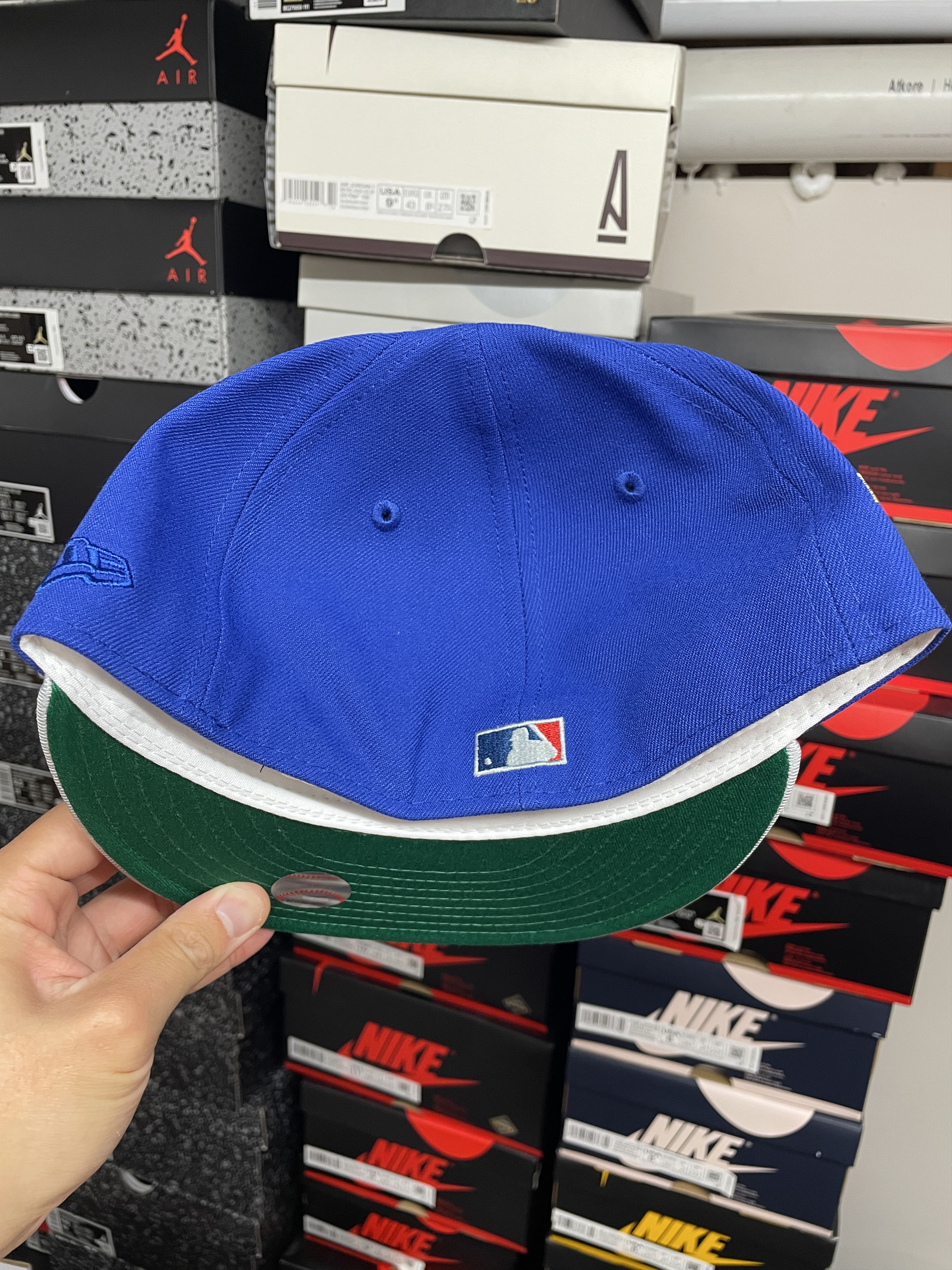MLB × MyFitteds × New Era 7 1/8 Myfitteds Zelda Houston Astros 45th Blue Metallic Size ONE SIZE - 5 Thumbnail