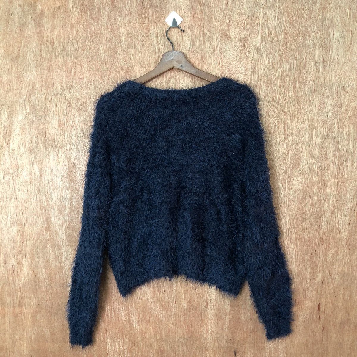 Homespun Knitwear × Japanese Brand Ca Moire Deluxe Shag Shaggy Fur Mohair Knitwear #6390 Size US M / EU 48-50 / 2 - 7 Thumbnail