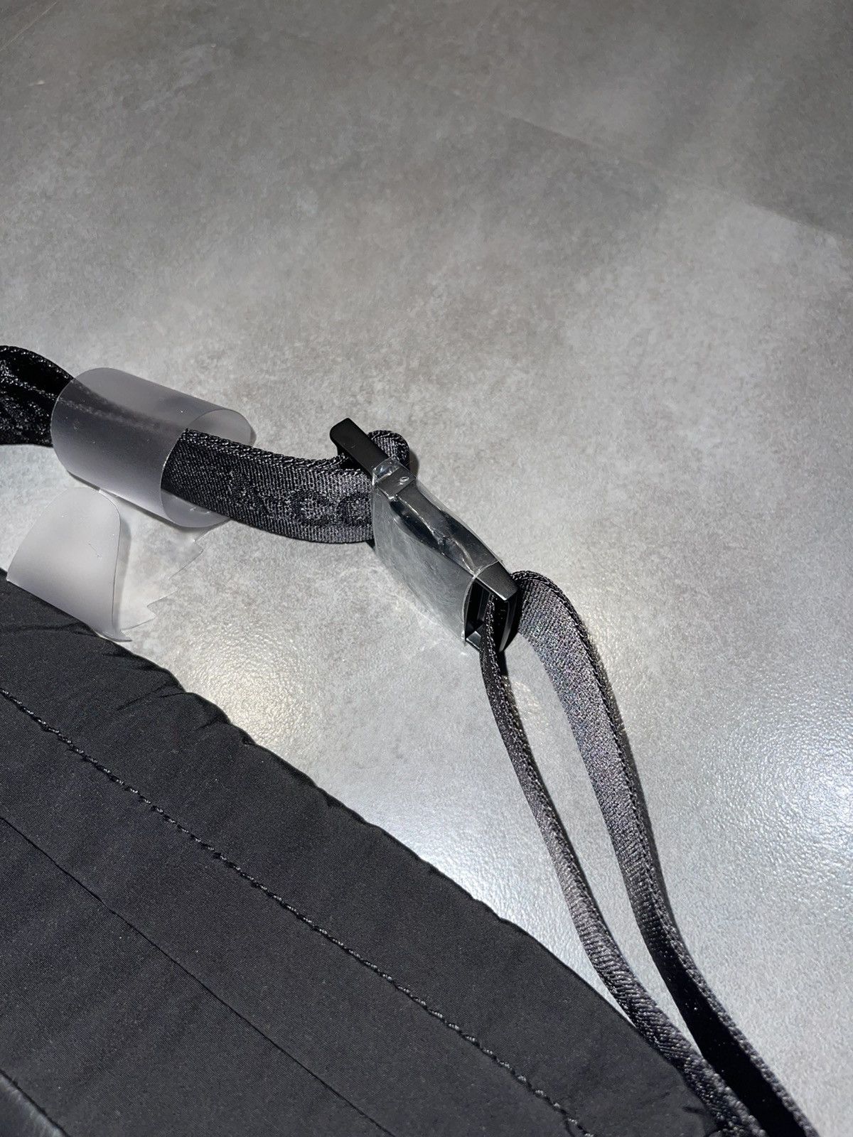 A-COLD-WALL* DS! A Cold Wall Small Logo Black Leather Belt Bag Size ONE SIZE - 9 Thumbnail