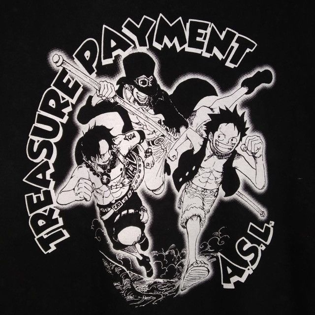 Japanese Brand Vintage One Piece Japanese Anime Manga Cartoon Size US L / EU 52-54 / 3 - 3 Thumbnail