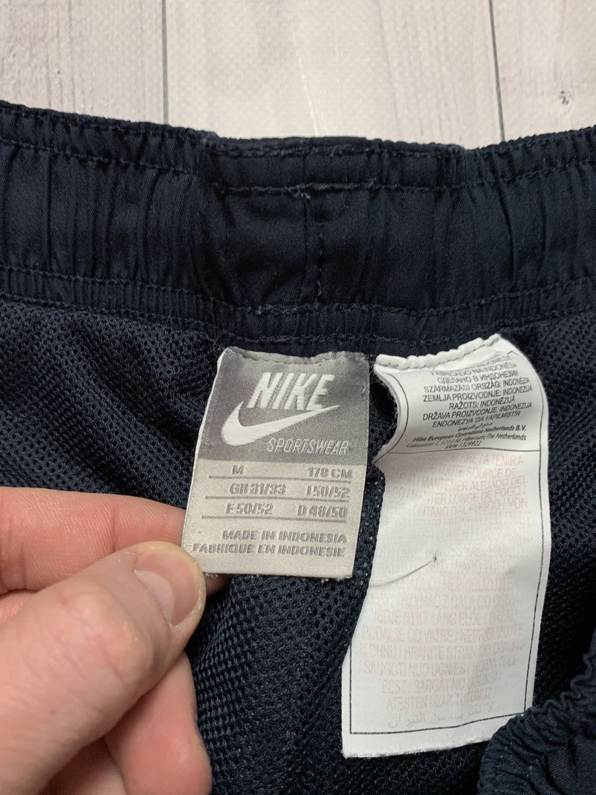 Nike × Vintage Vintage Nike drill pants joggers size M Size US 32 / EU 48 - 5 Thumbnail