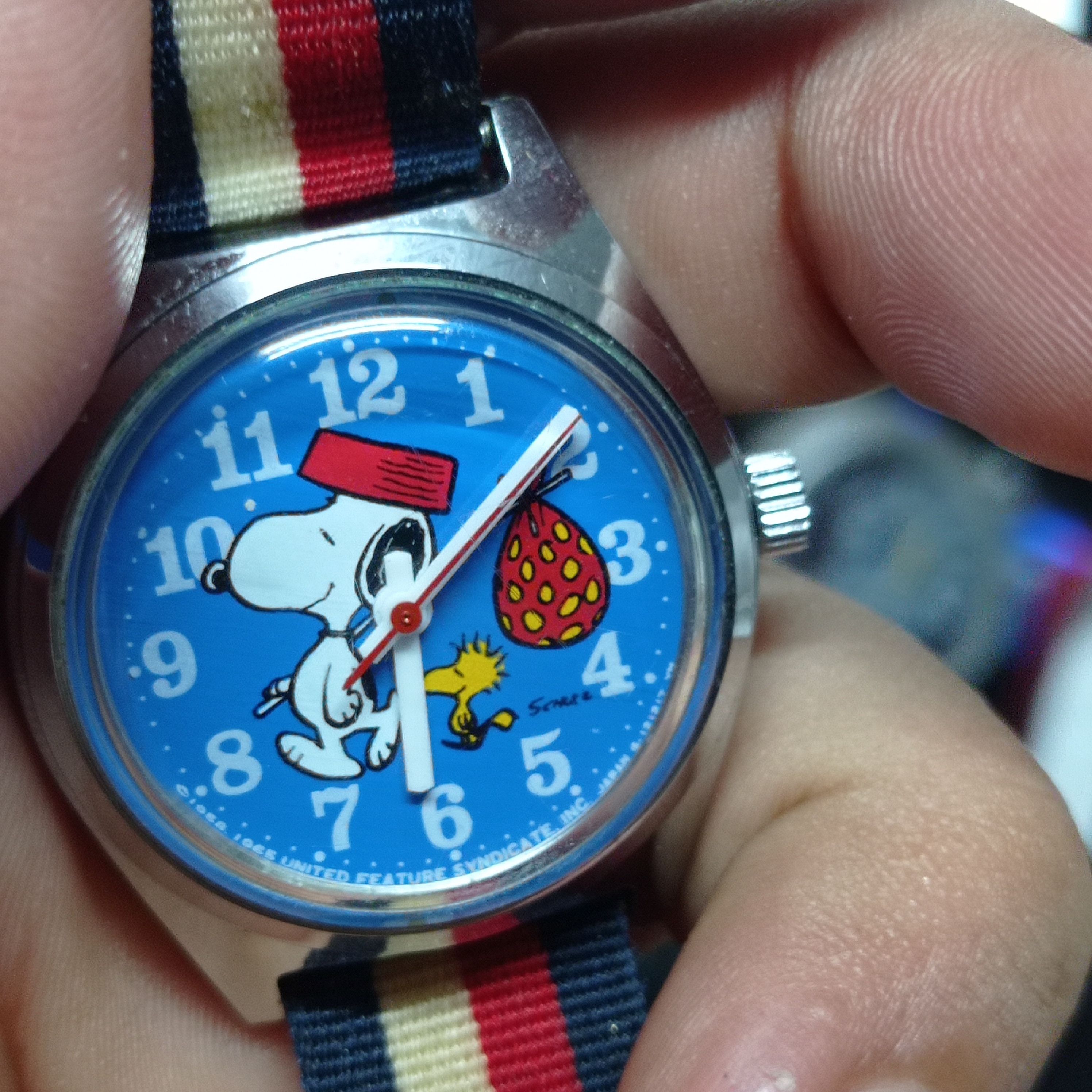 Japanese Brand Retro 1958 Limited Feature Snoopy Peanut Hand winding engine Size ONE SIZE - 18 Thumbnail