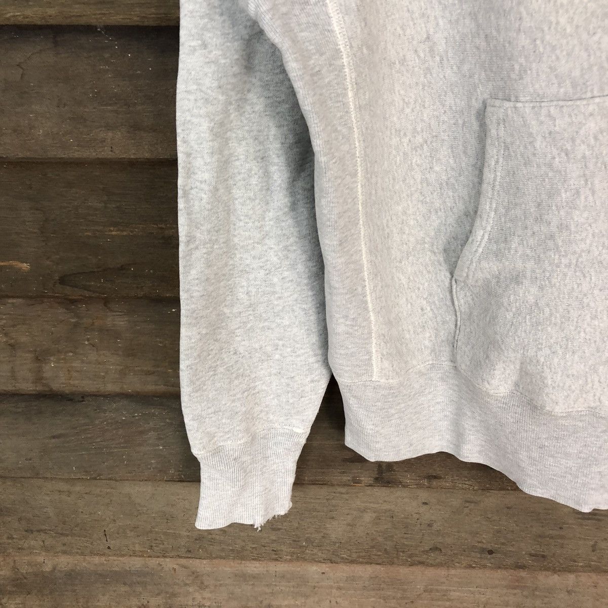 Champion DL (Reverse Weave) Champion vintage Grey Hoodie #5146 Size L / US 10 / IT 46 - 4 Thumbnail