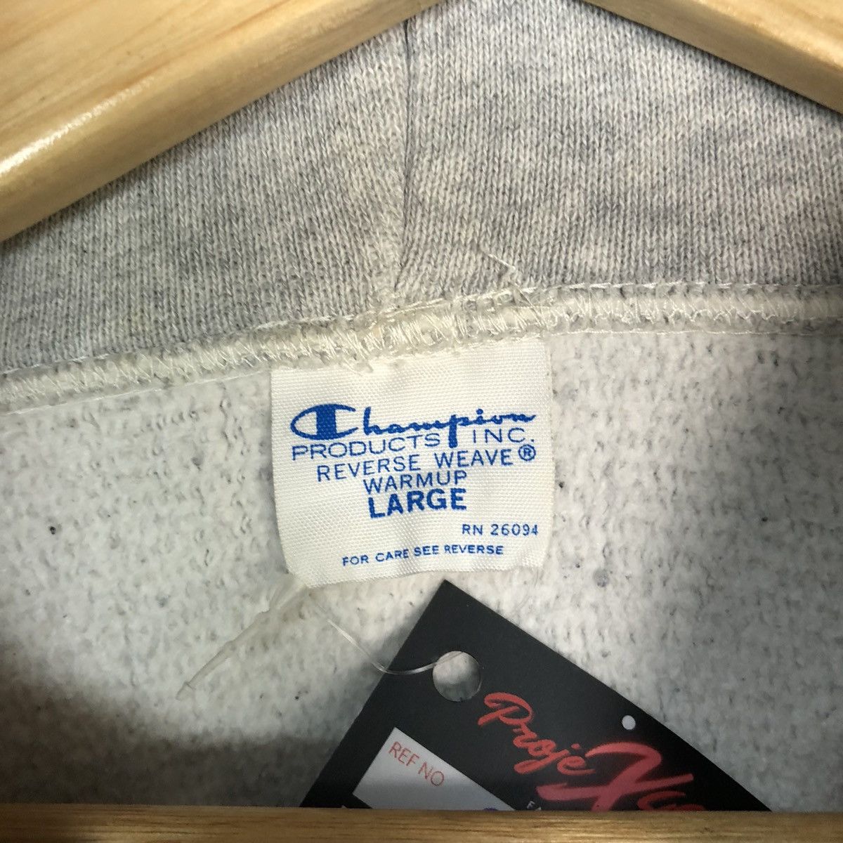 Champion DL (Reverse Weave) Champion vintage Grey Hoodie #5146 Size L / US 10 / IT 46 - 8 Thumbnail