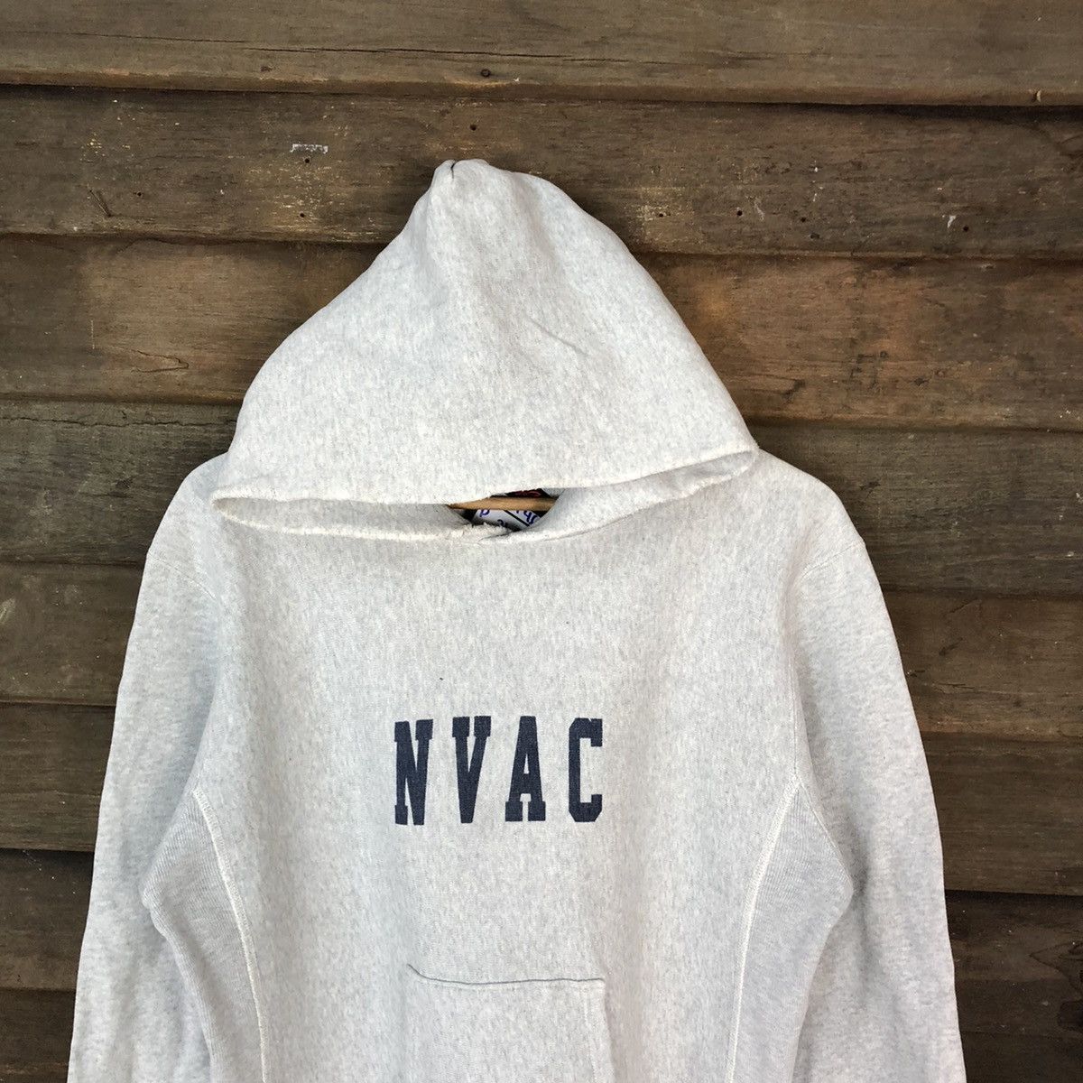 Champion DL (Reverse Weave) Champion vintage Grey Hoodie #5146 Size L / US 10 / IT 46 - 2 Thumbnail