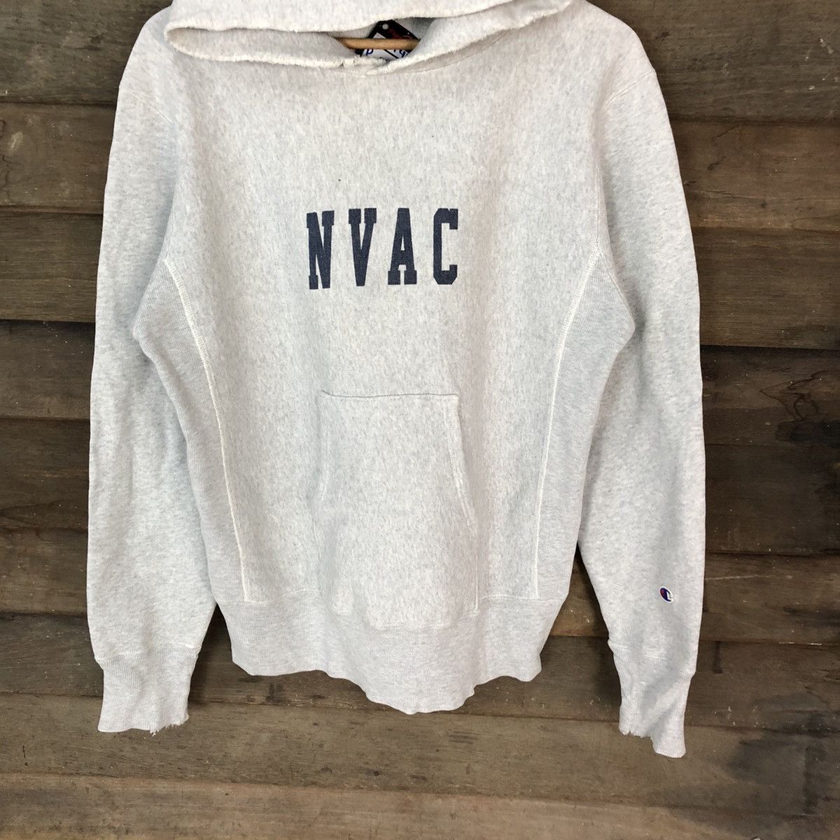 Champion DL (Reverse Weave) Champion vintage Grey Hoodie #5146 Size L / US 10 / IT 46 - 3 Thumbnail