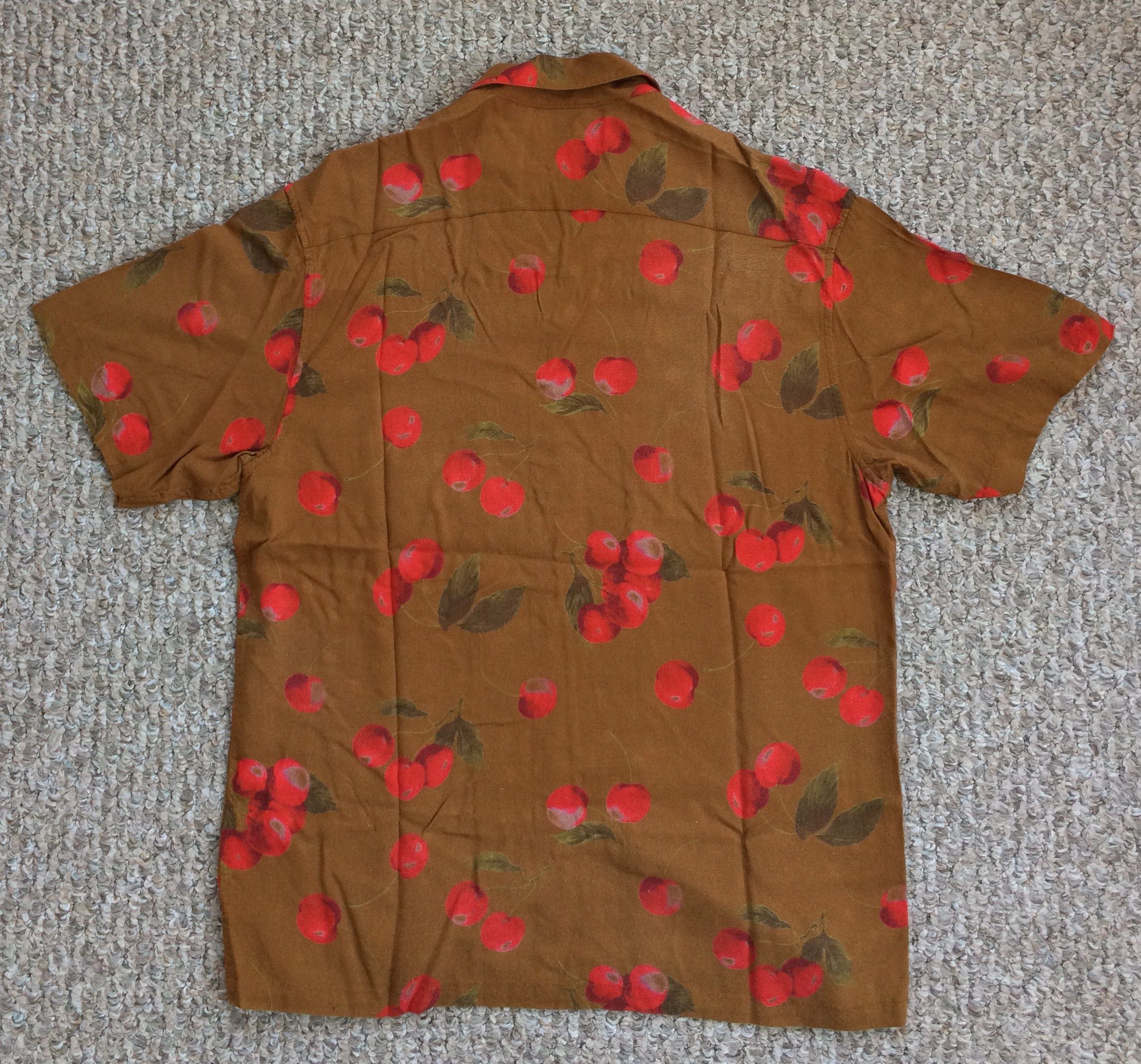 Supreme S/S 2019 Supreme Cherry Rayon size small | Grailed