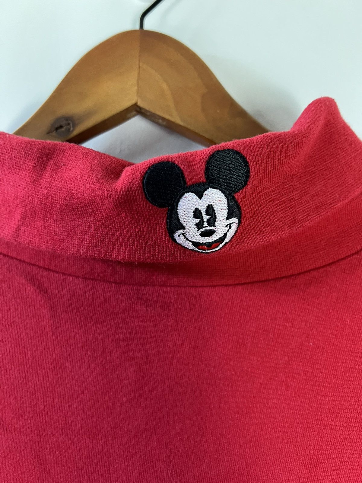 Disney Vintage Mickey Mouse Long Sleeve Turtleneck Size US XXL / EU 58 / 5 - 2 Thumbnail