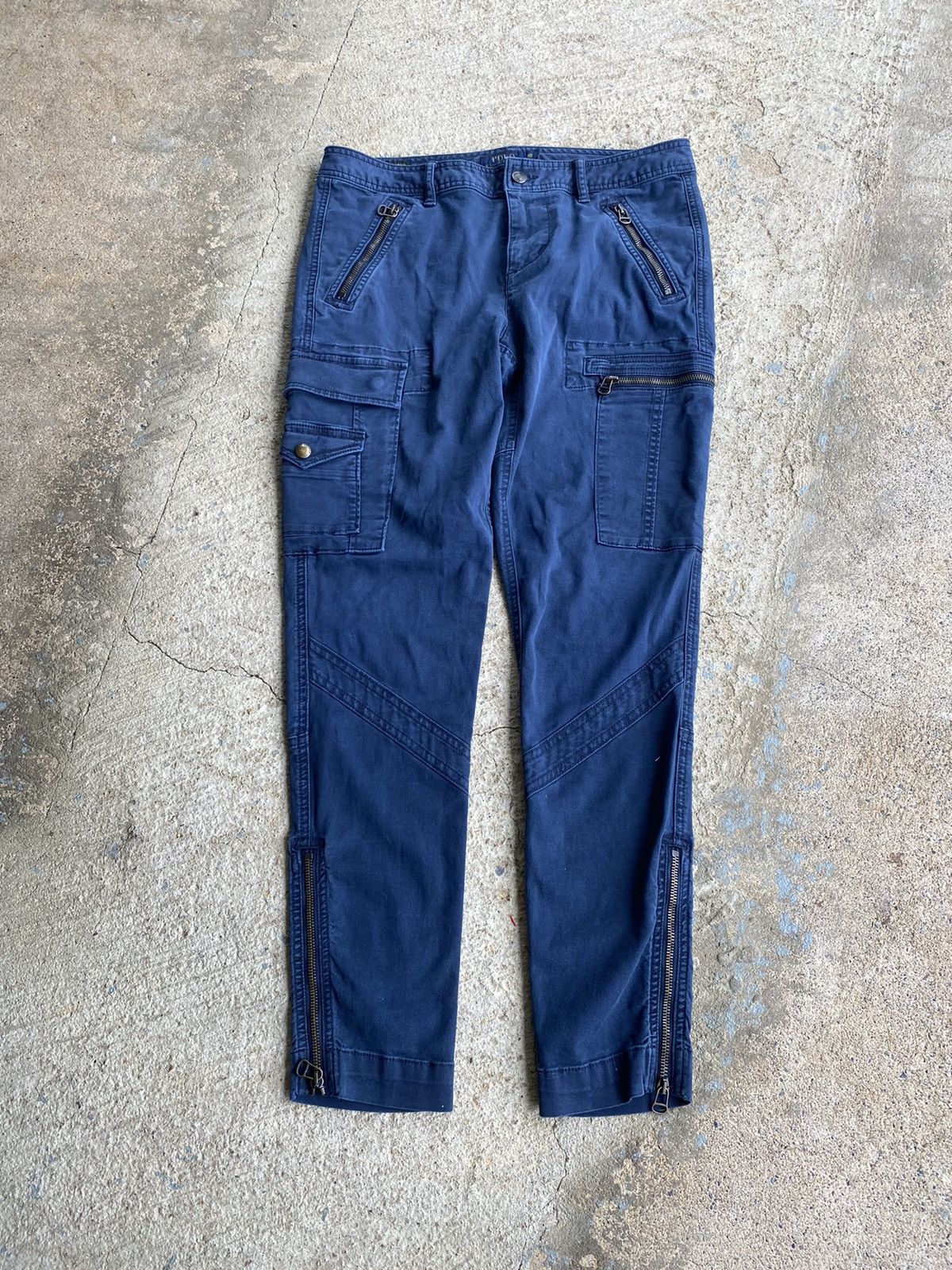 Polo Ralph Lauren × Vintage Vintage Y2K Polo Ralph Lauren Military Cargo Pants Size 32" / US 10 / IT 46 - 1 Thumbnail