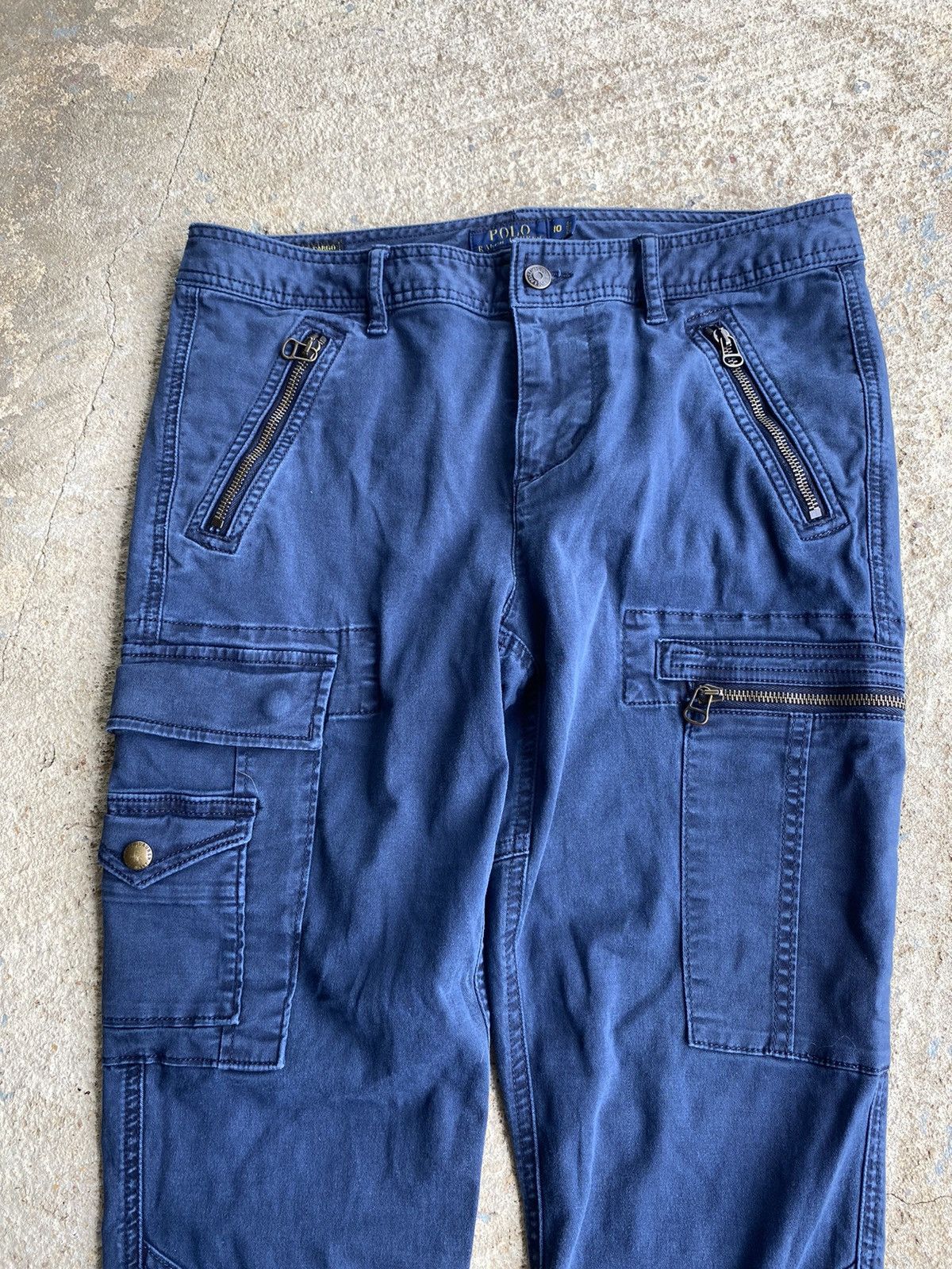 Polo Ralph Lauren × Vintage Vintage Y2K Polo Ralph Lauren Military Cargo Pants Size 32" / US 10 / IT 46 - 3 Thumbnail