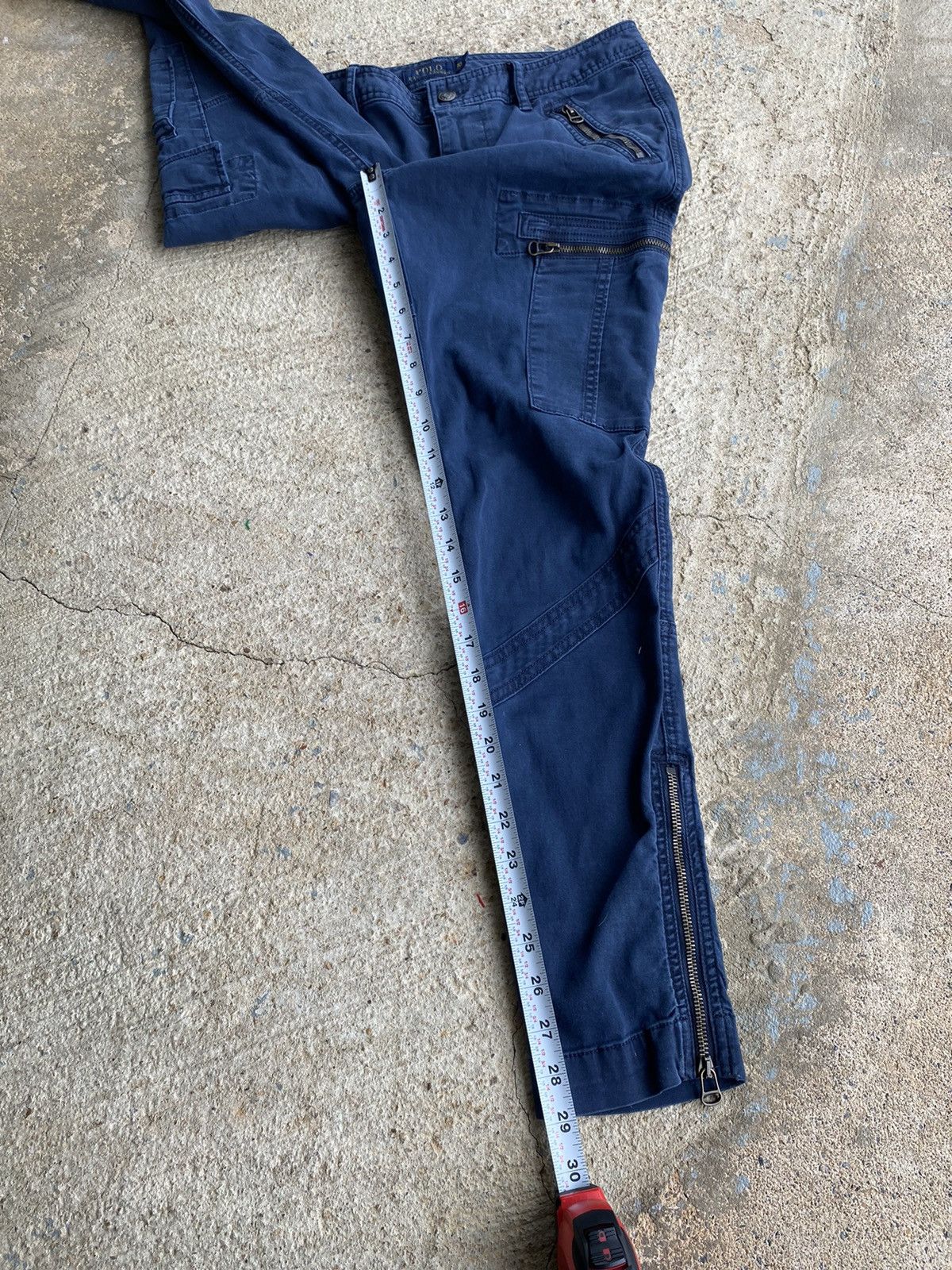 Polo Ralph Lauren × Vintage Vintage Y2K Polo Ralph Lauren Military Cargo Pants Size 32" / US 10 / IT 46 - 13 Thumbnail
