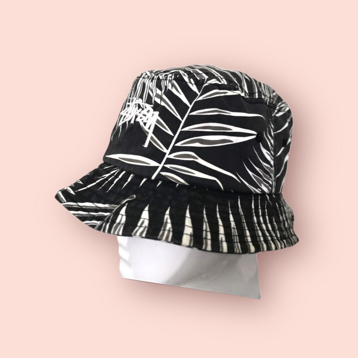 Stussy × Vintage VINTAGE STUSSY 🌿 PRINTED BUCKET HAT Size ONE SIZE - 5 Thumbnail