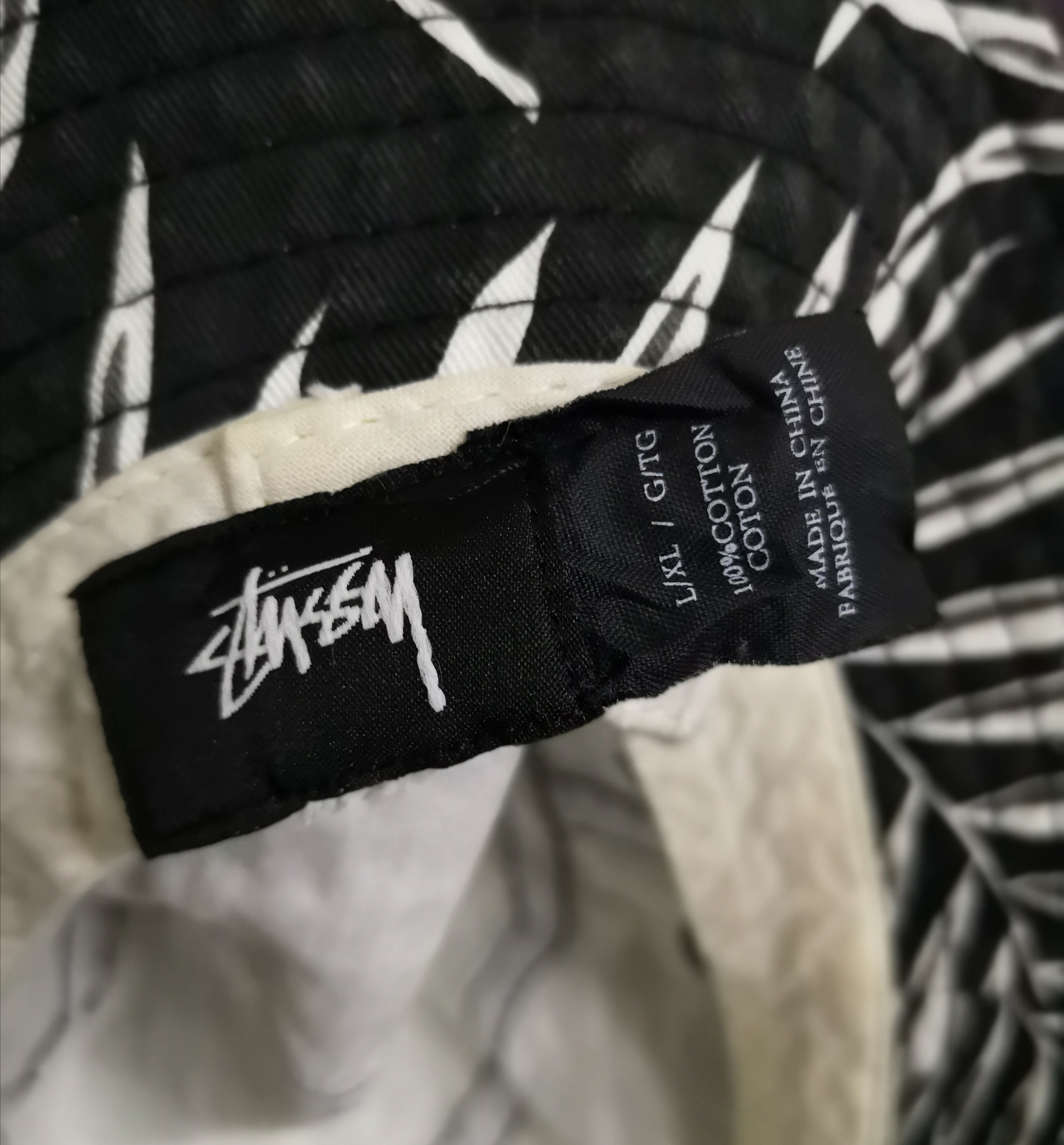 Stussy × Vintage VINTAGE STUSSY 🌿 PRINTED BUCKET HAT Size ONE SIZE - 14 Thumbnail
