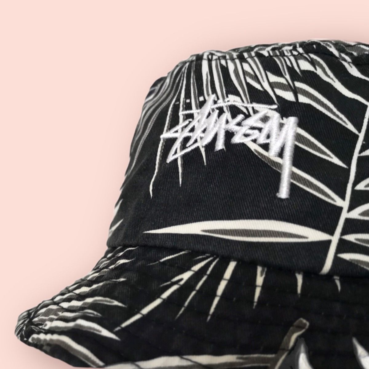 Stussy × Vintage VINTAGE STUSSY 🌿 PRINTED BUCKET HAT Size ONE SIZE - 7 Thumbnail