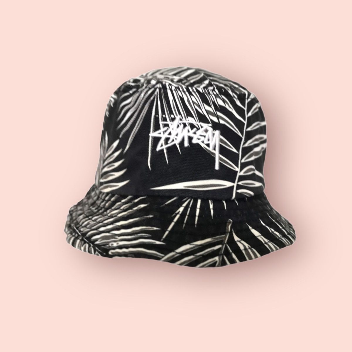 Stussy × Vintage VINTAGE STUSSY 🌿 PRINTED BUCKET HAT Size ONE SIZE - 3 Thumbnail