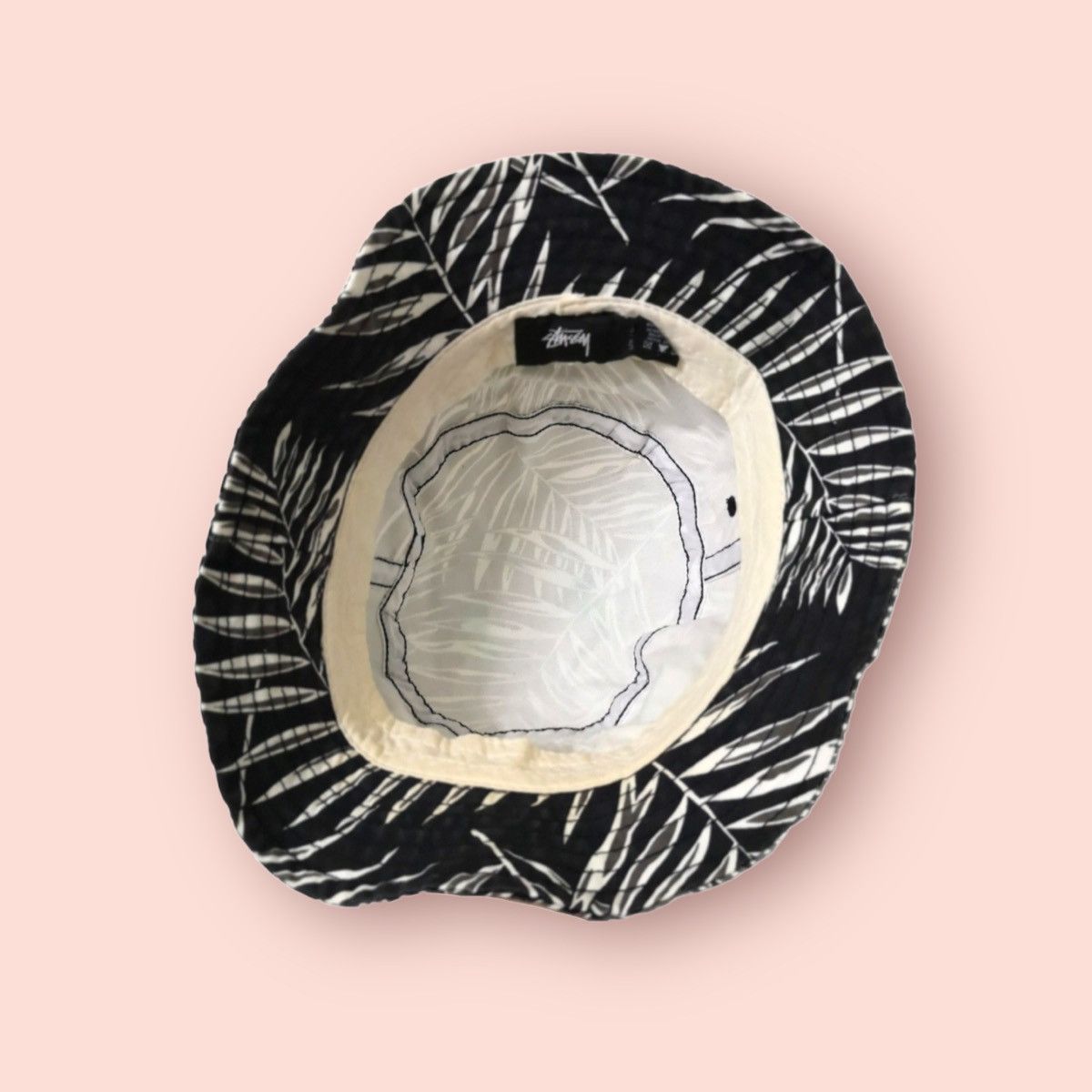 Stussy × Vintage VINTAGE STUSSY 🌿 PRINTED BUCKET HAT Size ONE SIZE - 11 Thumbnail