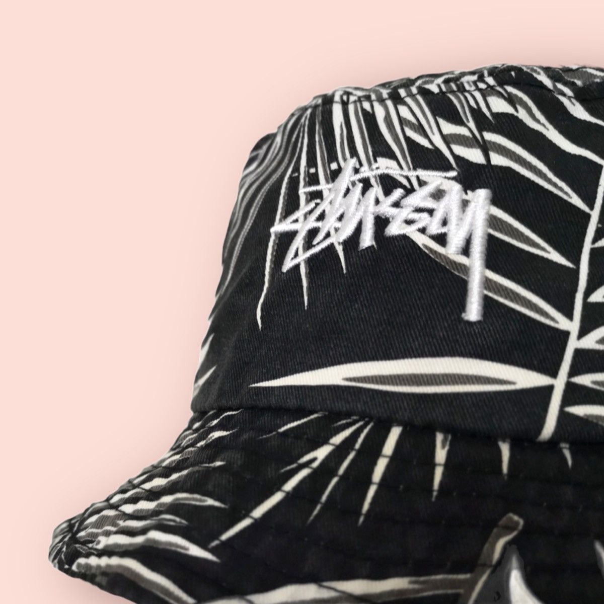 Stussy × Vintage VINTAGE STUSSY 🌿 PRINTED BUCKET HAT Size ONE SIZE - 9 Thumbnail