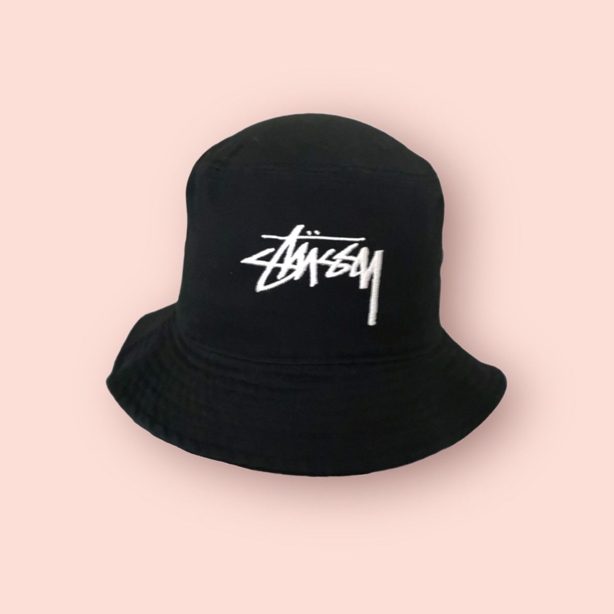 Edition Japan × Stussy VINTAGE Y2K STUSSY SIGNATURE BUCKET HAT Size ONE SIZE - 4 Thumbnail
