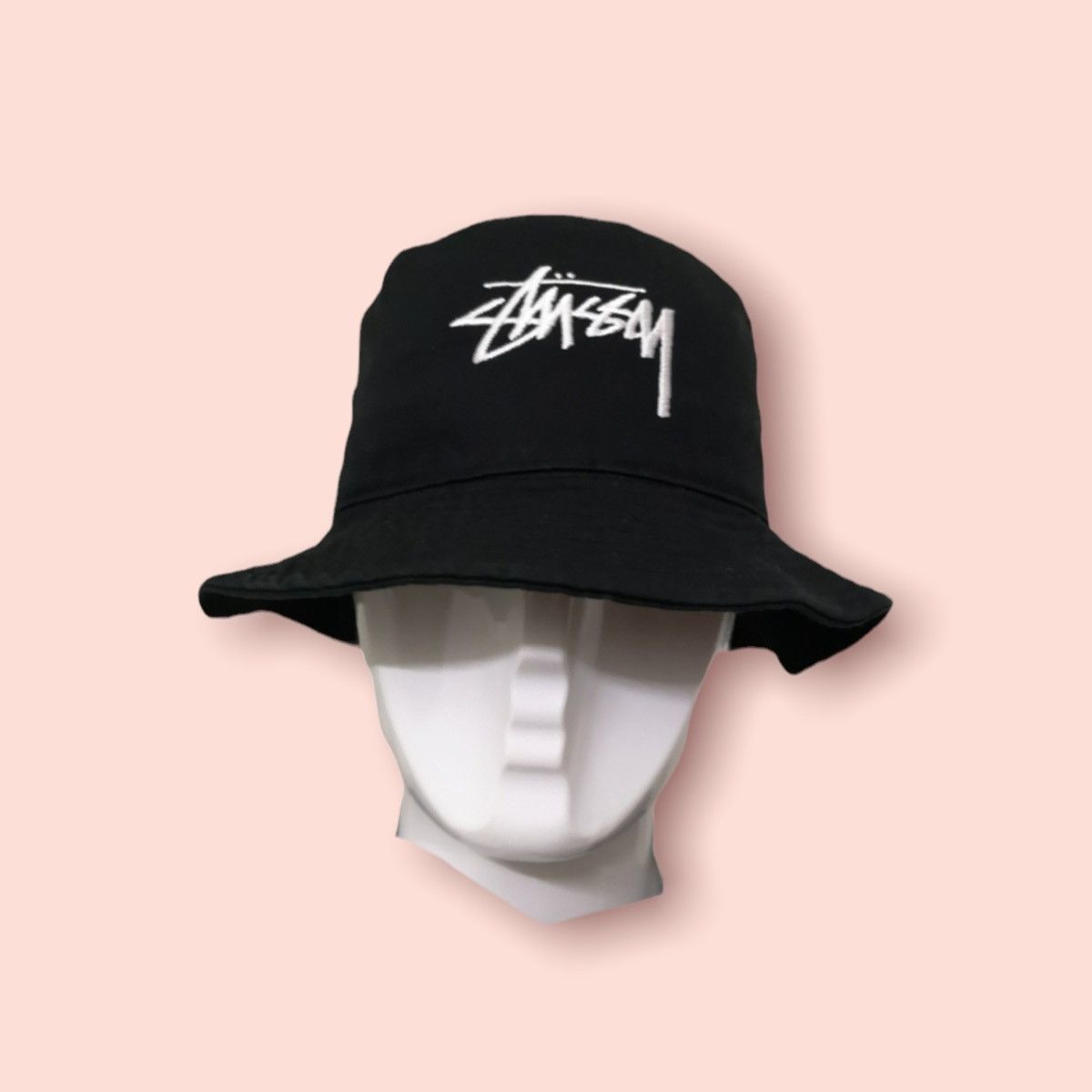 Edition Japan × Stussy VINTAGE Y2K STUSSY SIGNATURE BUCKET HAT Size ONE SIZE - 1 Thumbnail
