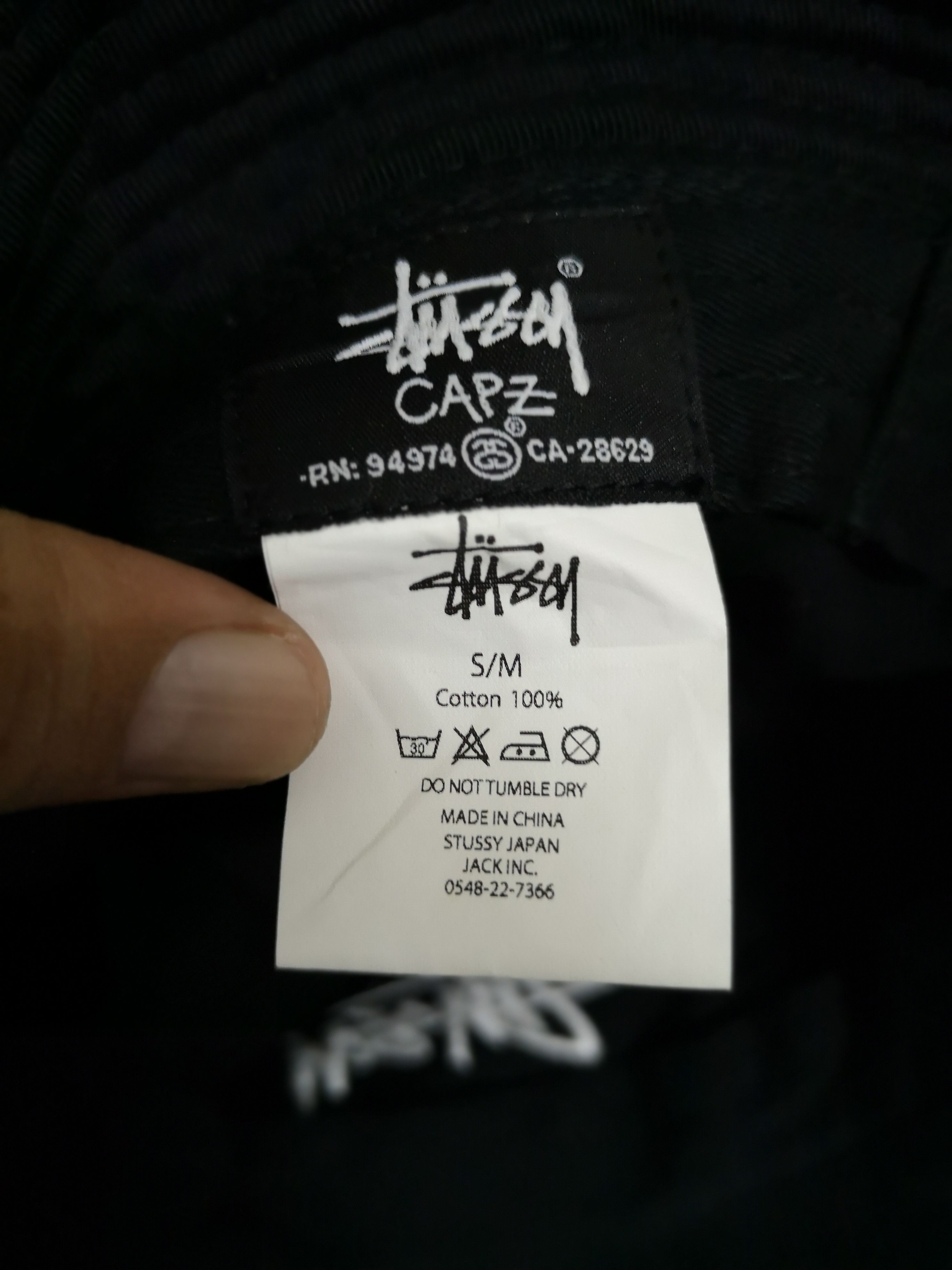 Edition Japan × Stussy VINTAGE Y2K STUSSY SIGNATURE BUCKET HAT Size ONE SIZE - 9 Thumbnail