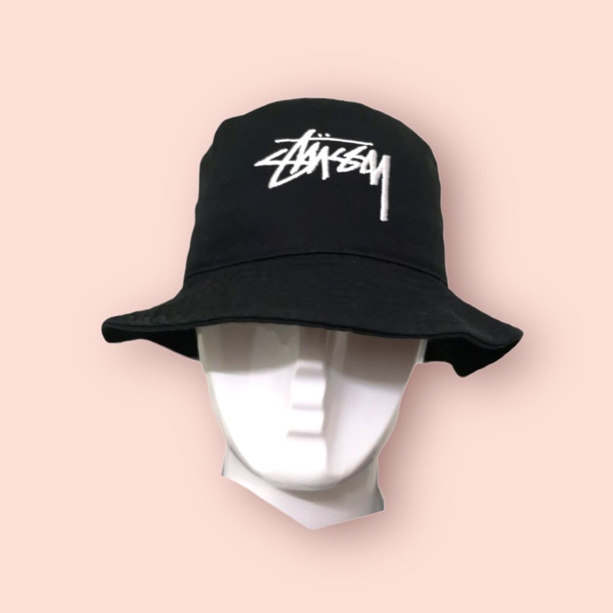 Edition Japan × Stussy VINTAGE Y2K STUSSY SIGNATURE BUCKET HAT Size ONE SIZE - 3 Thumbnail