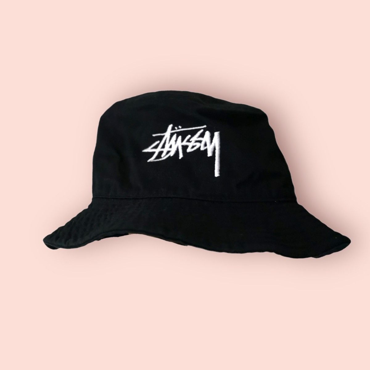 Edition Japan × Stussy VINTAGE Y2K STUSSY SIGNATURE BUCKET HAT Size ONE SIZE - 7 Thumbnail