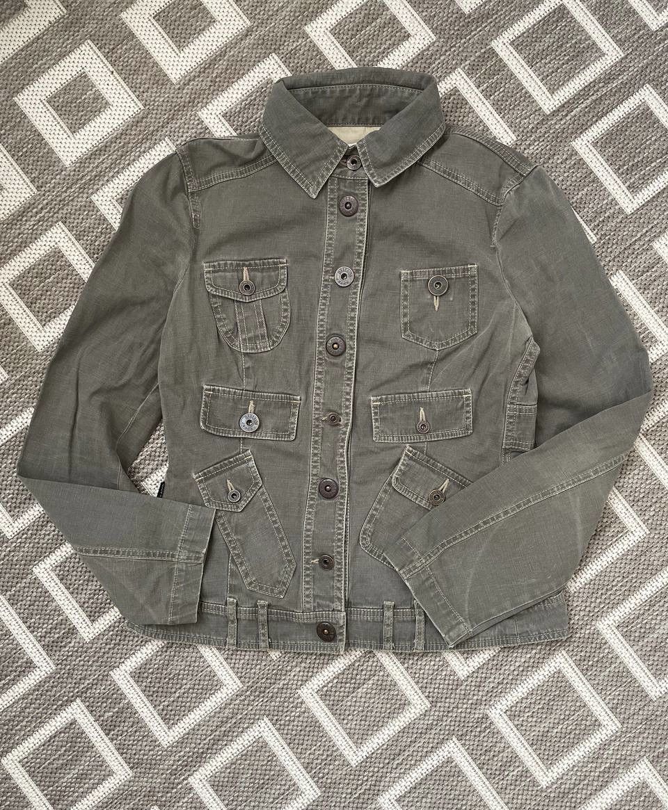 Moschino Moschino archive distressed denim multipocket jacket womens Size M / US 6-8 / IT 42-44 - 3 Thumbnail